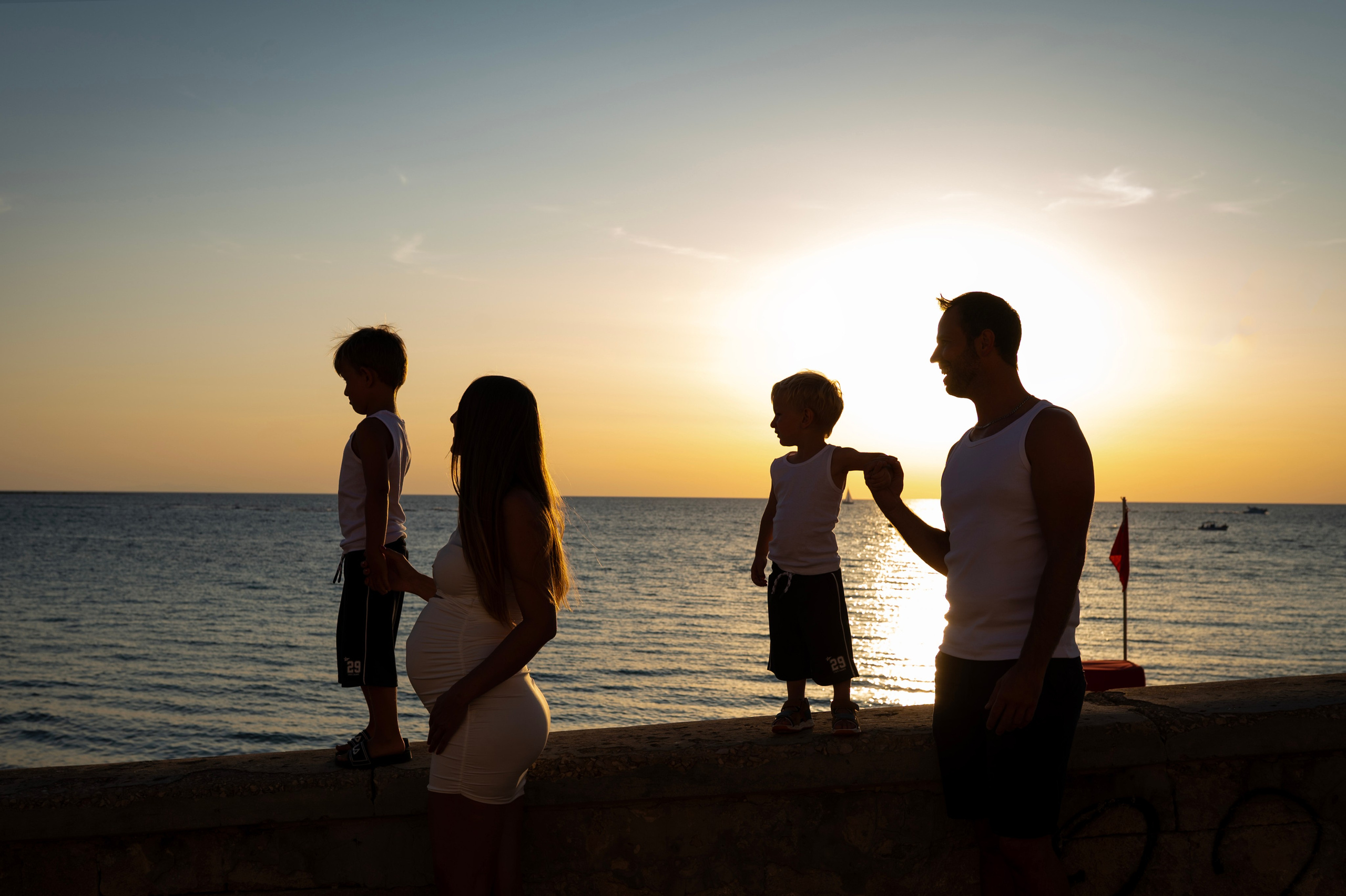 Family Photoshoot in Gallipolli with Sandro&Laura. Vacation & Portrait Photographer in Puglia and Matera| Romantic Photo Walks in Italy