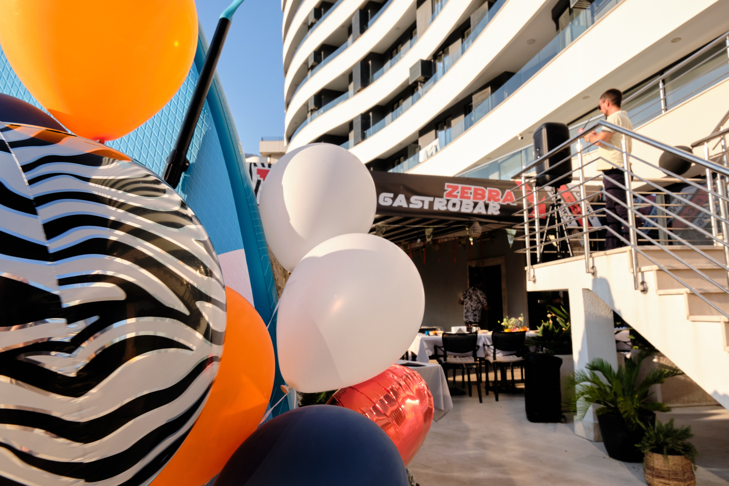Photo report from the Zebra Restaurant’s birthday celebration. Becici, Montenegro. Photographer, photo artist Alena Novgorodtseva