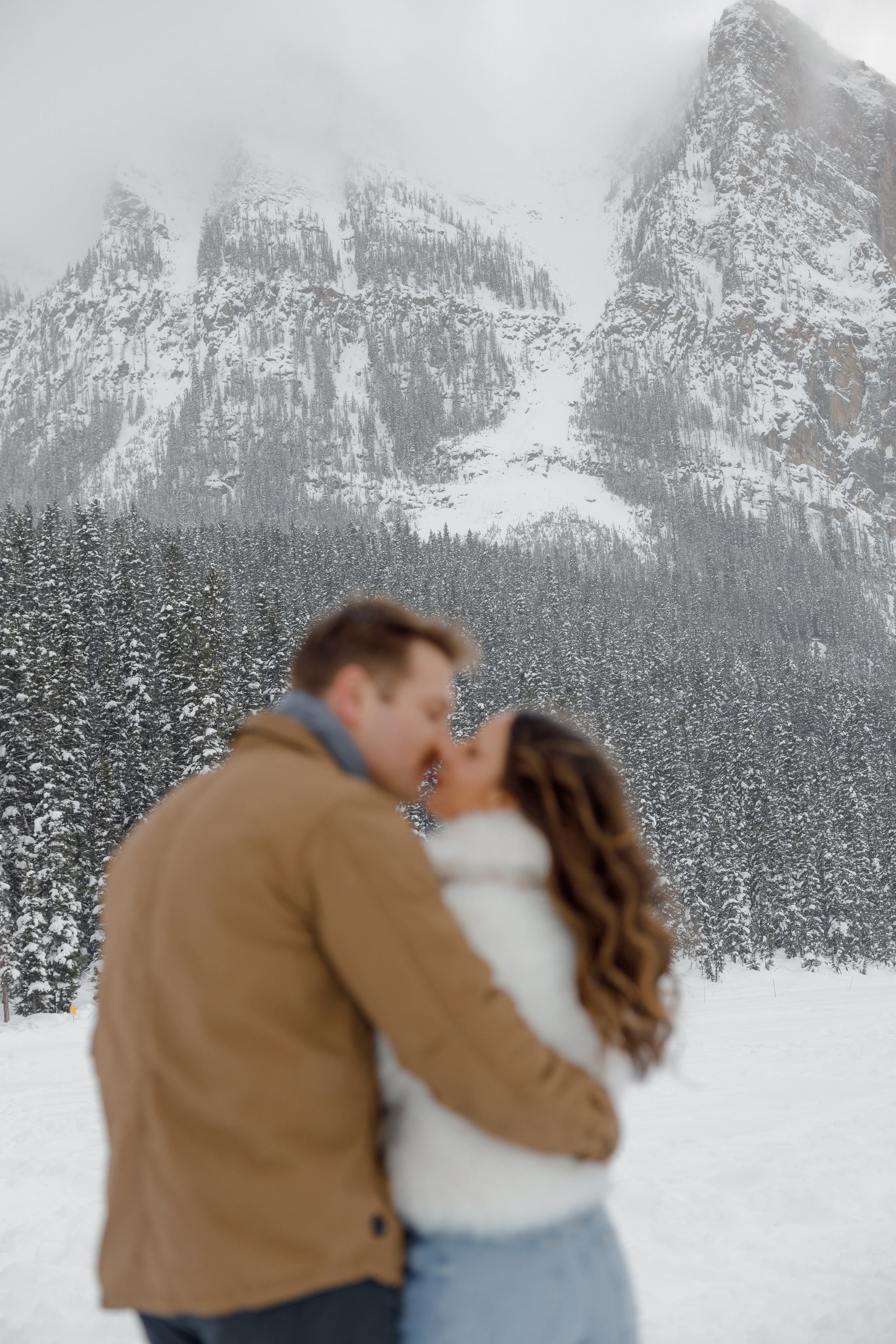 Lake Louise engagement session. Home
