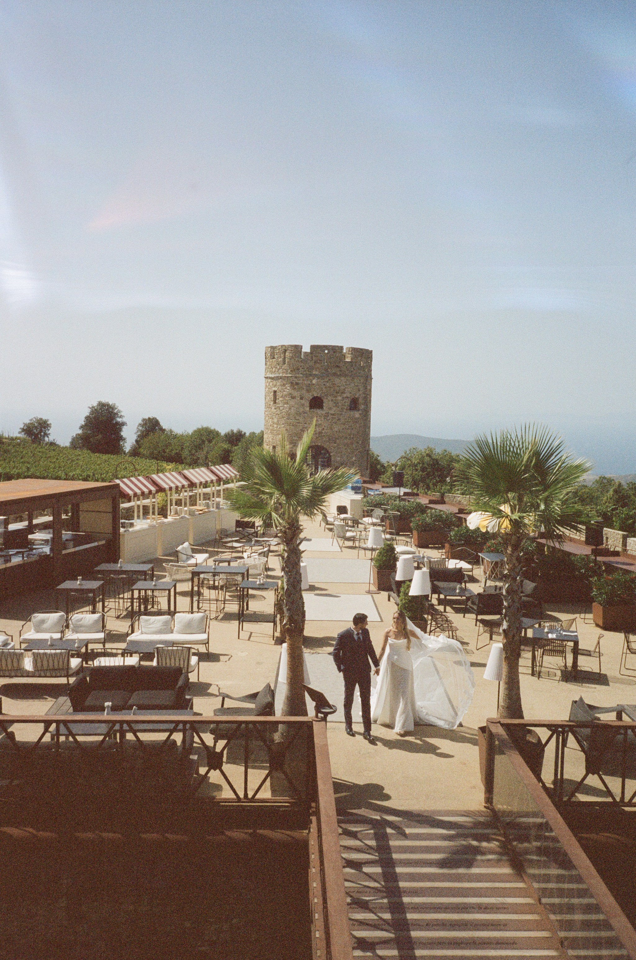 Castello Rocca Di Cilento Amalfi coast wedding / analog film photos /. Wedding photographer Como Lake, Italy
