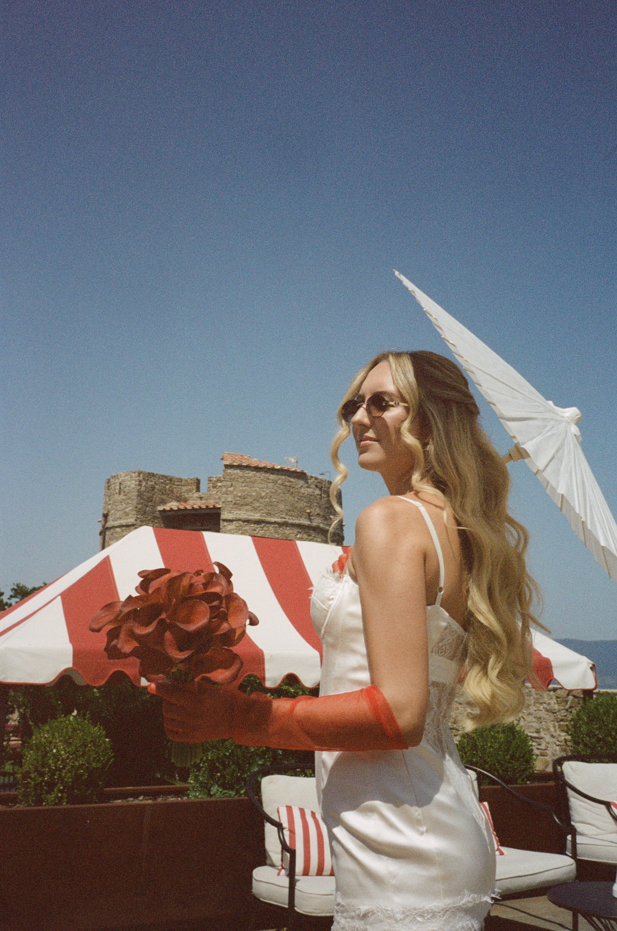 Castello Rocca Di Cilento Amalfi coast wedding / analog film photos /. Wedding photographer Como Lake, Italy