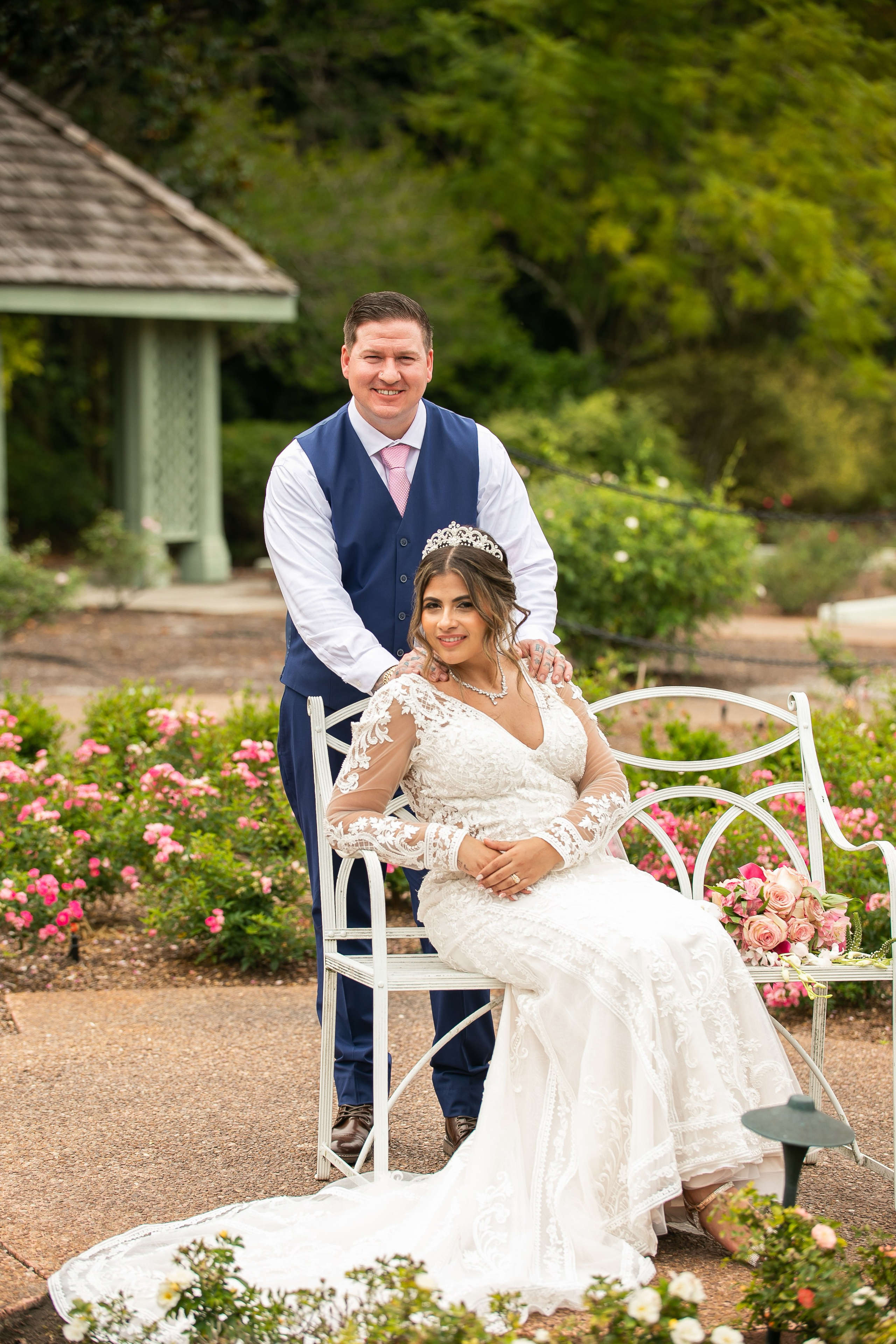 Wedding in The Lue Gardens intimate wedding photography. Lana Photography — Wedding & Family Photographer in Florida & Beyond