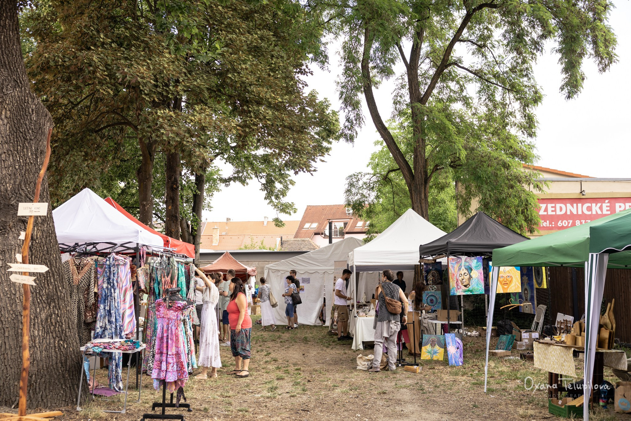 Festival Vedomý Písek. Rodinná, těhotenská, newborn a lifestyle fotografka v Písku Oxana Telupilova