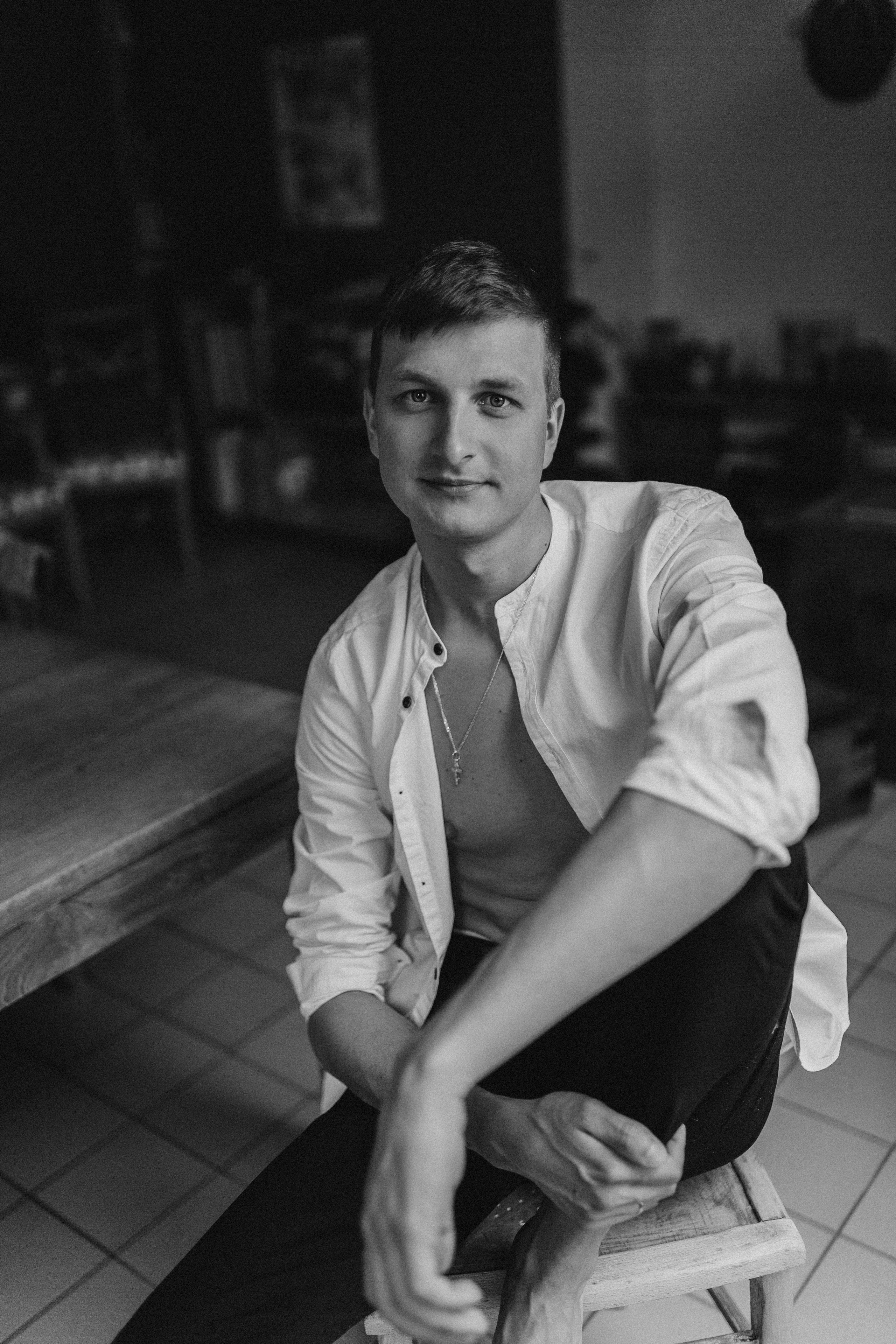 Gleb portrait in Rouen. Photographe à Rouen, France