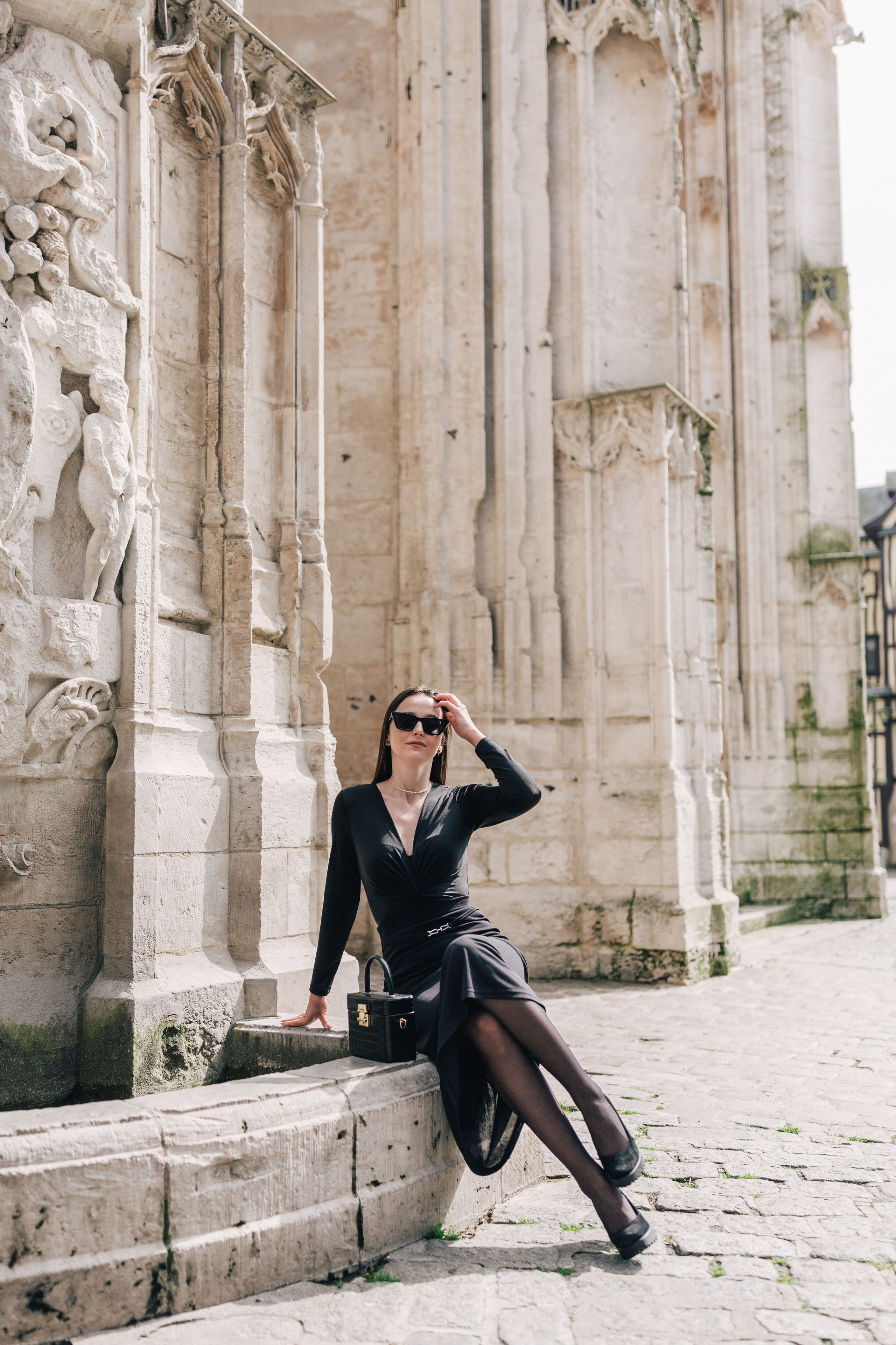 Photoshoot in Rouen Normandie with Ksenya. Photographe à Rouen, France