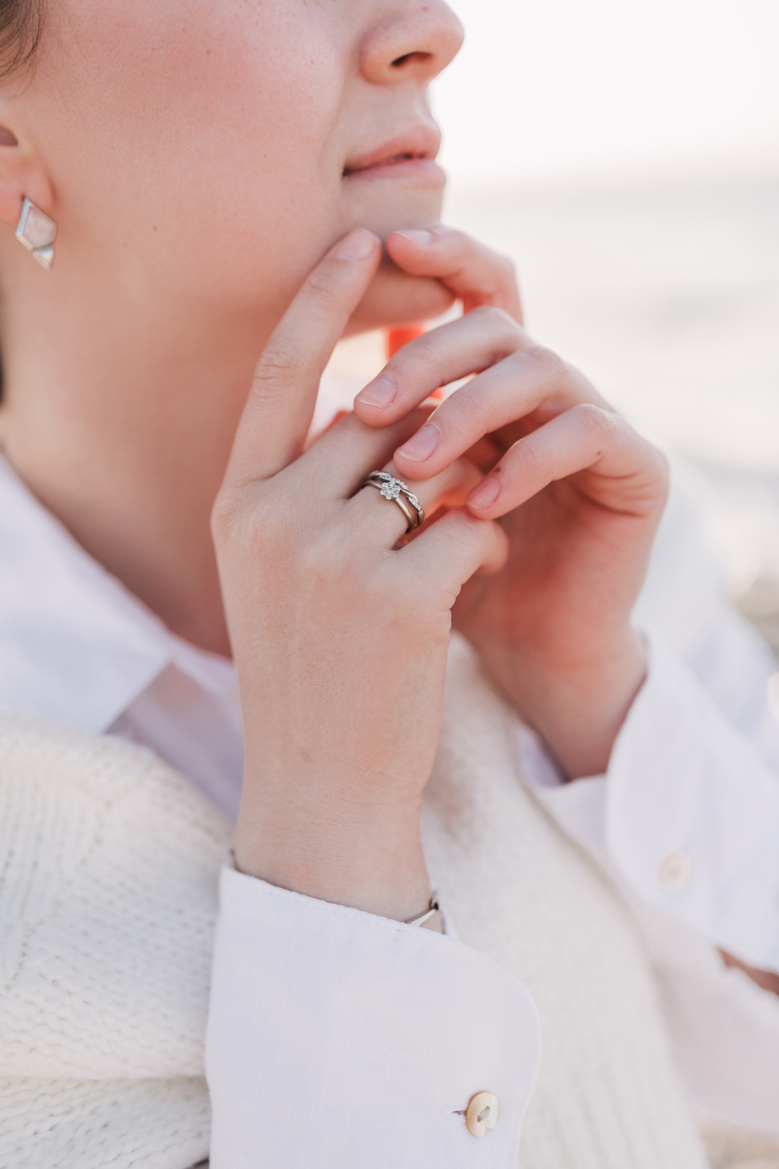 Photoshoot with Kate at the sea, France. Photographe à Rouen, France