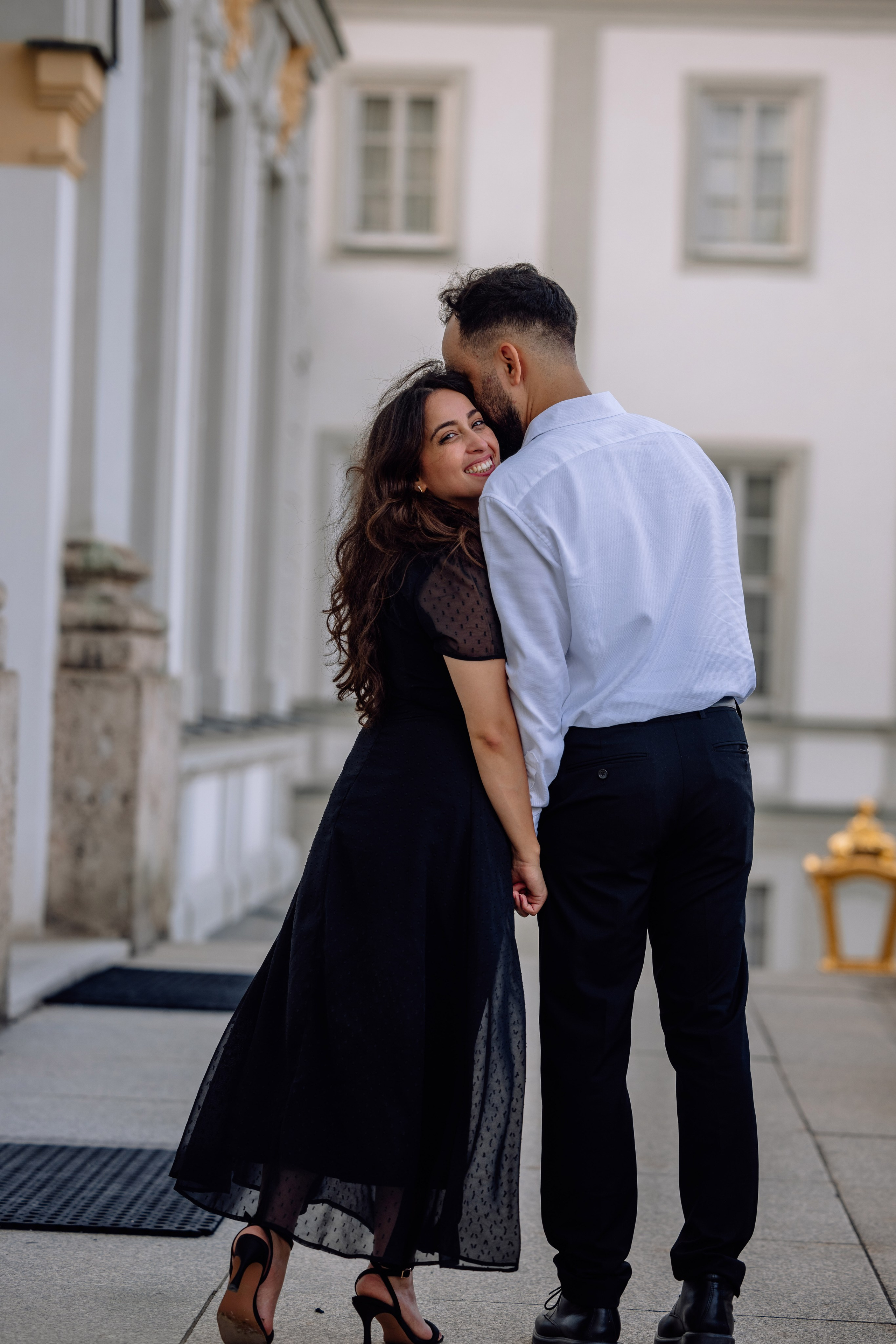 Antrag am Schloss Nymphenburg. Hochzeitsfotograf München Taufe Familienfotograf Tanja Mauke