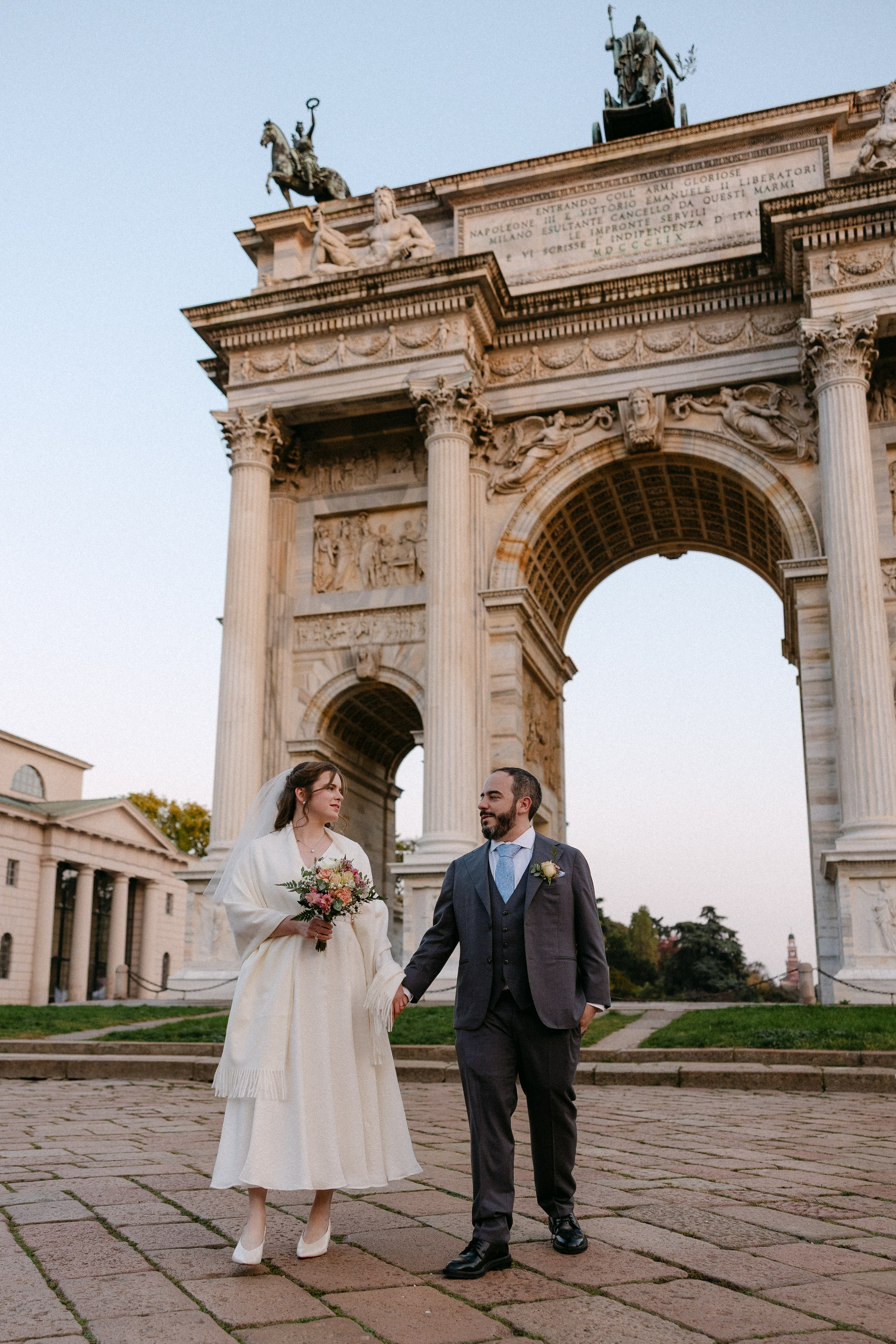 Vestuvių fotosesija Milane, Italijoje | Teresė ir Stefano
