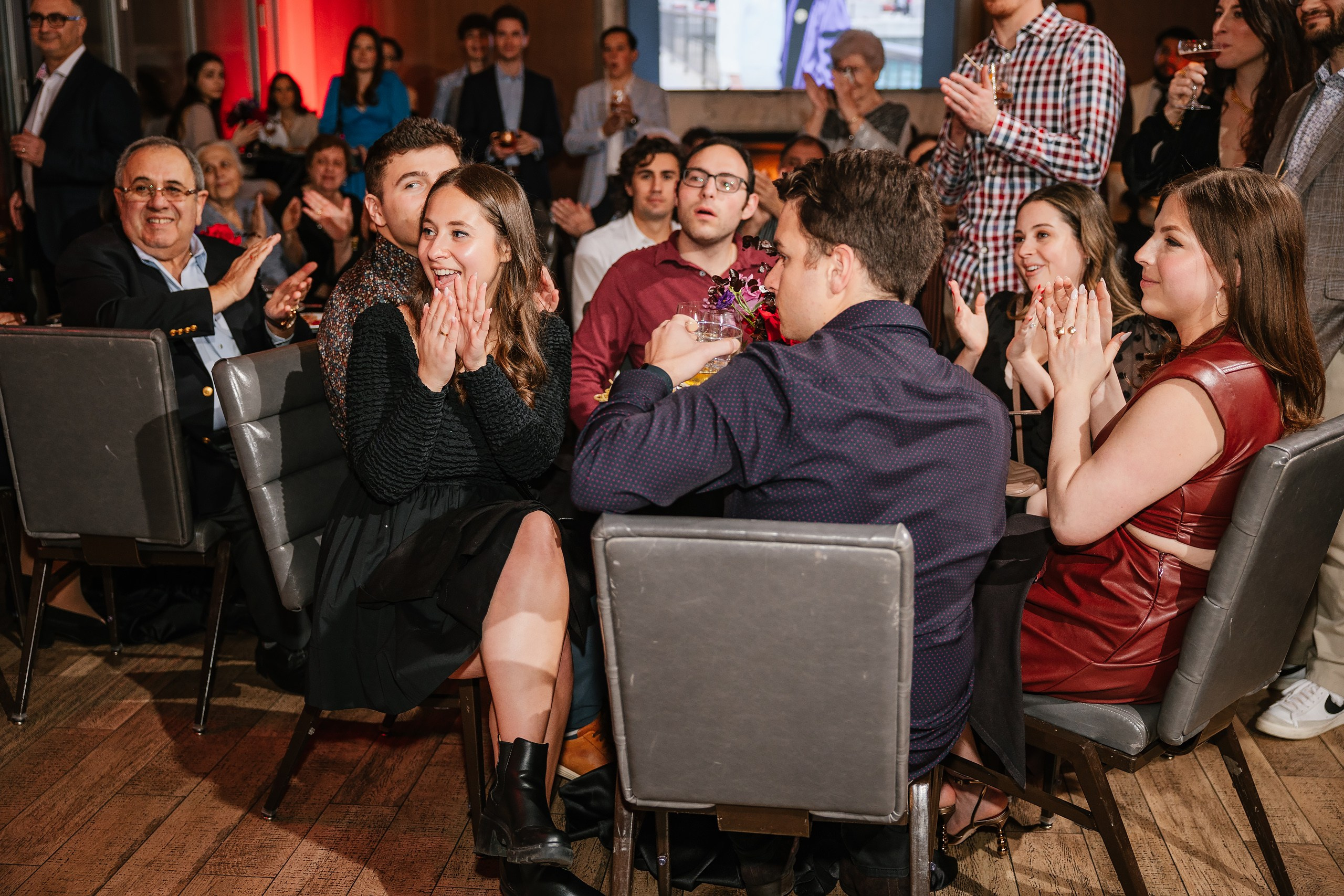 02.18.2024 Engagement Party. Wedding family event photographer in Chicago Nick Yushevich