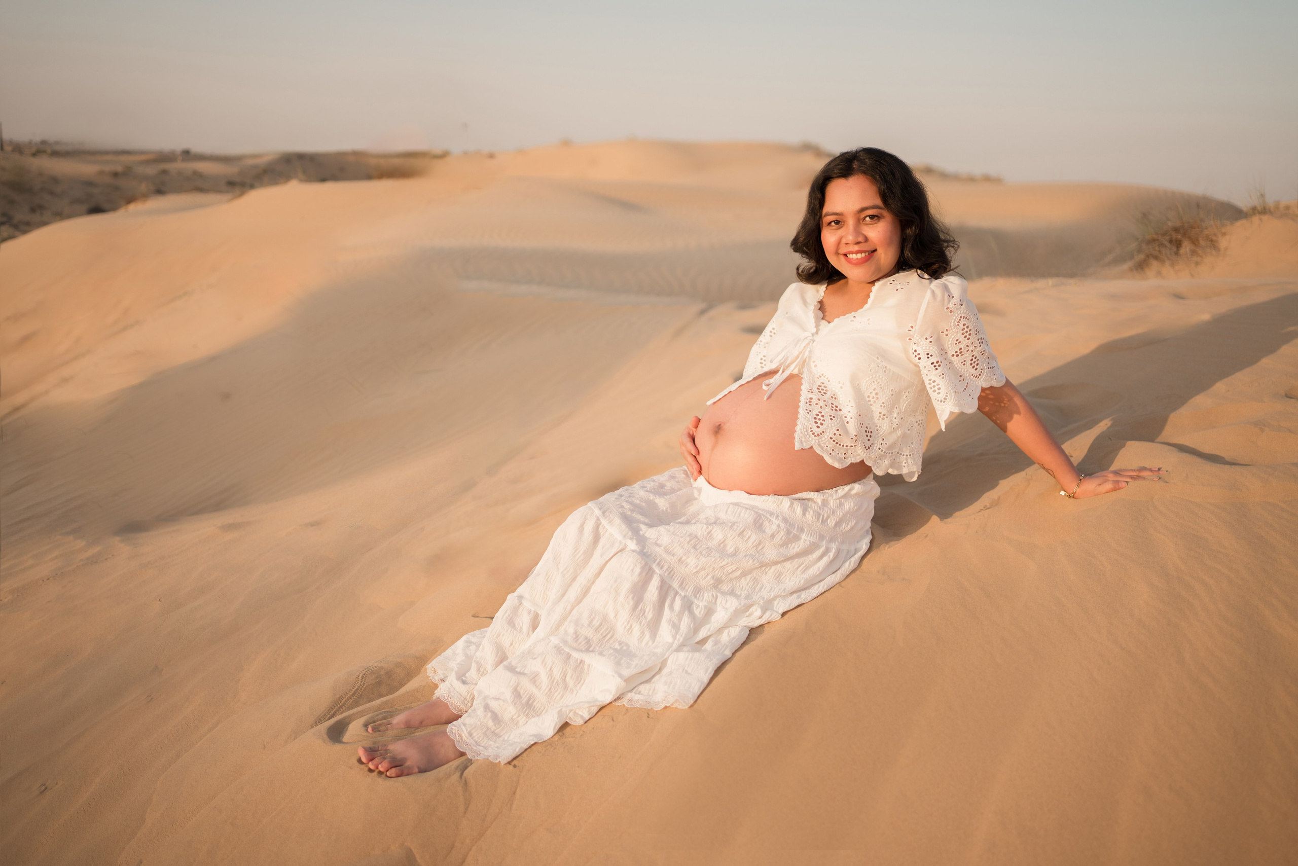 Desert sunrise. Angela Iakovleva — Family Photographer in Dubai