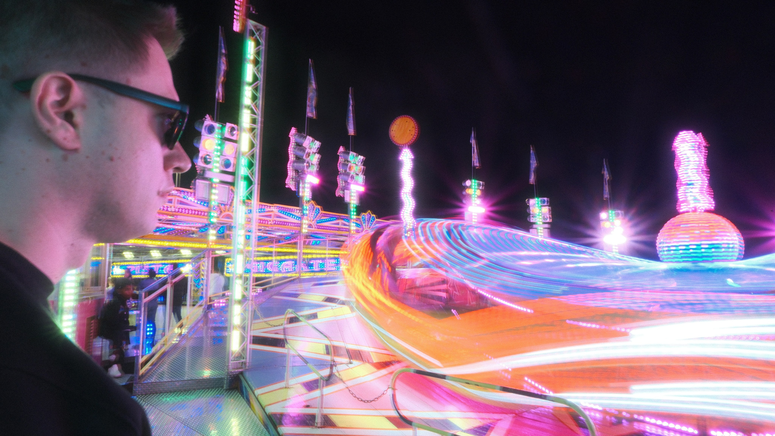 Funfair in Funchal. Portrait photographer in Madeira — Marina Shtukina