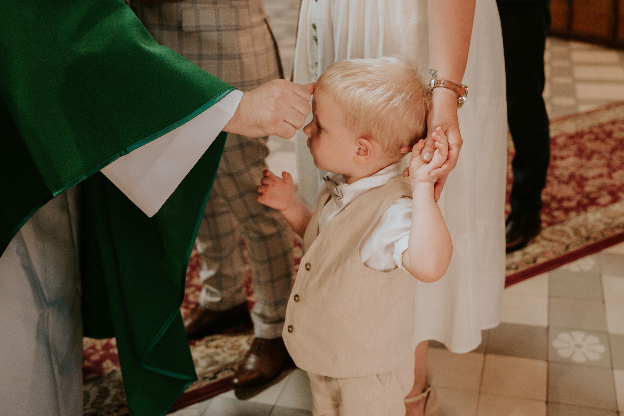 Chrzest Święty Marcelina i Adam. Michał Kaźmierczyk - Fotograf