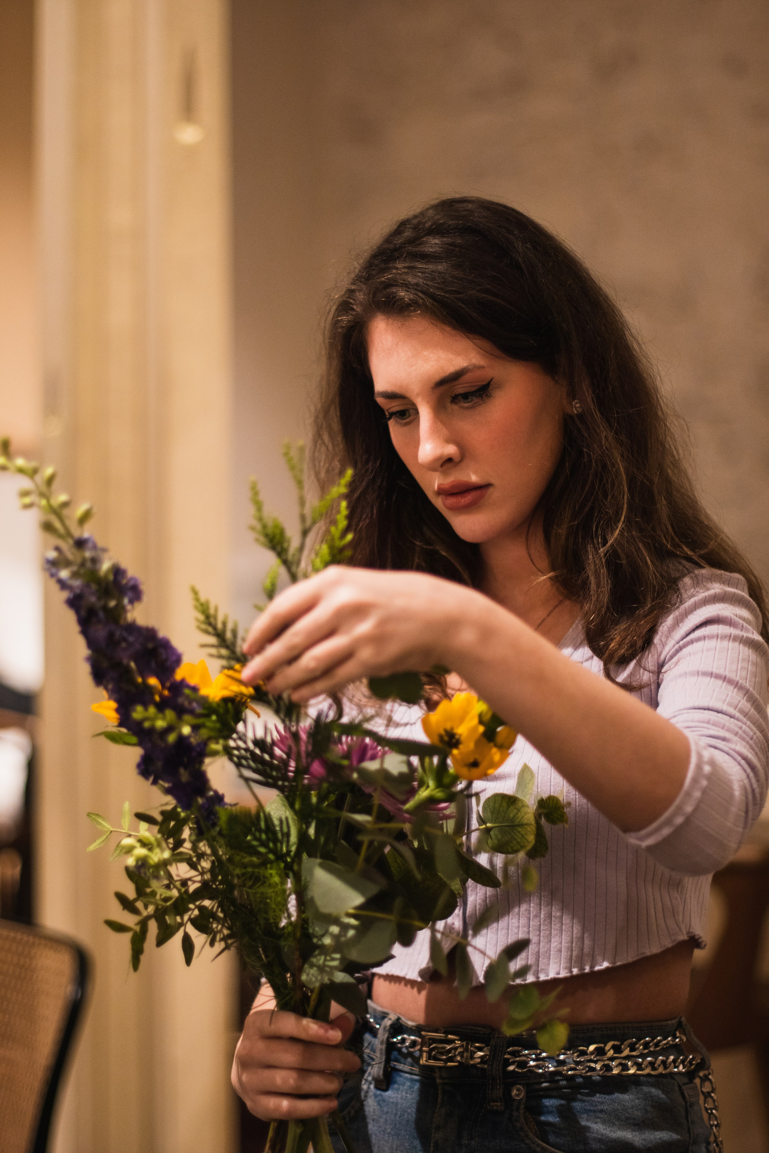 Flower masterclass by “Cheers”, Barcelona. Alexandra Uzianova — photo and video content in Barcelona