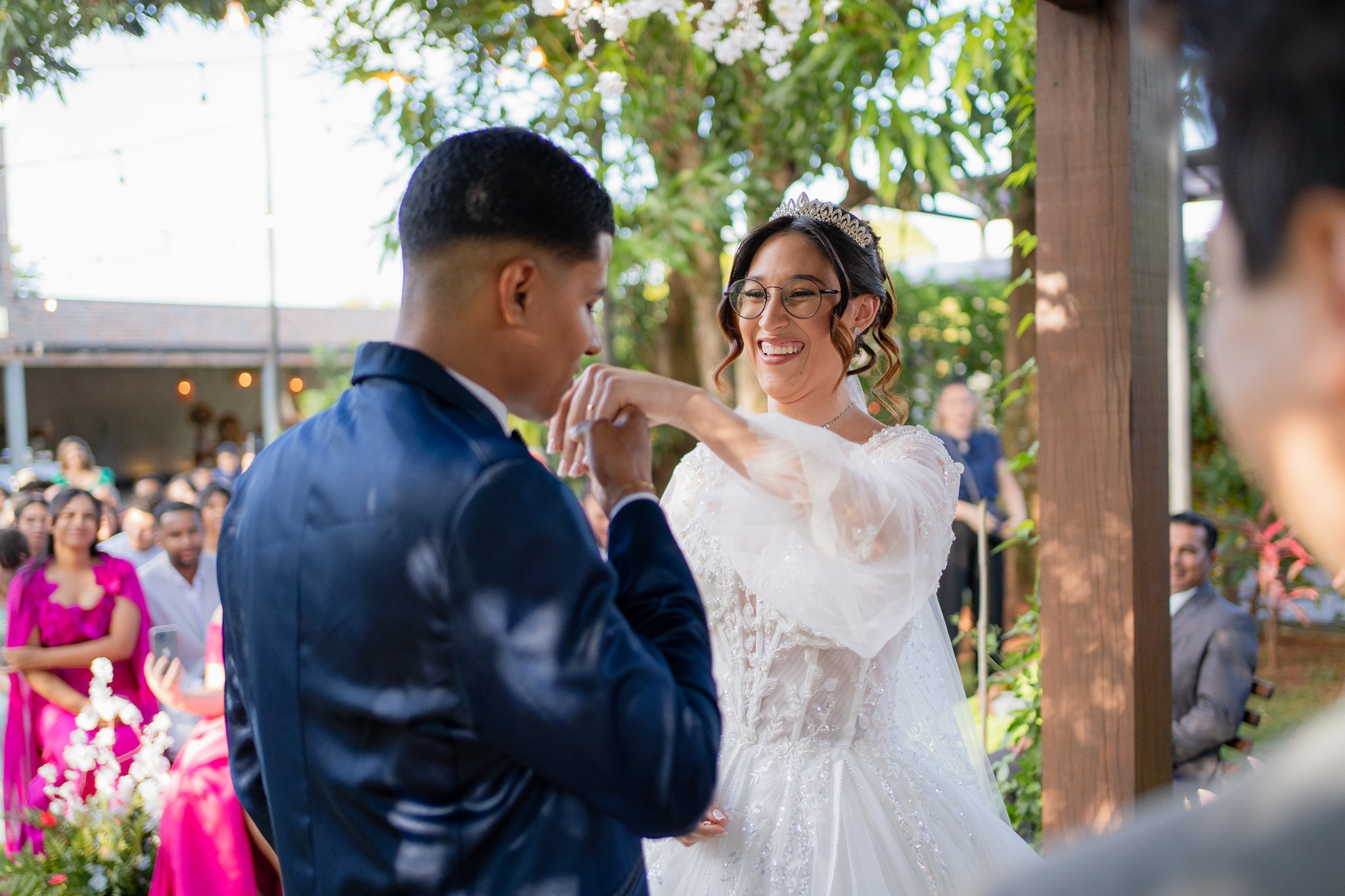 Larissa & Vinicius — Espaço Faveral / Aararaquara. Robson Colaço