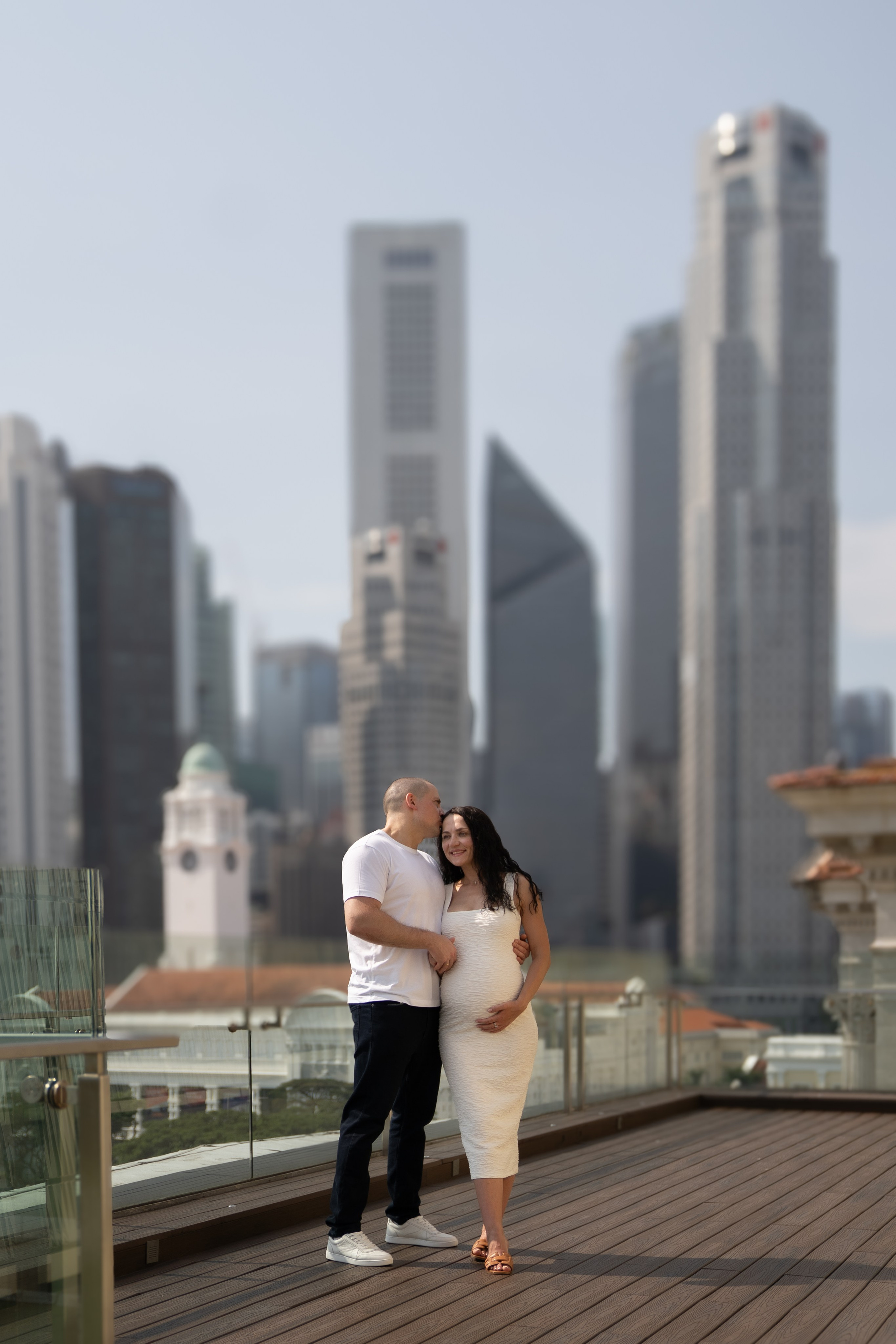 Family. Dasha in Singapore