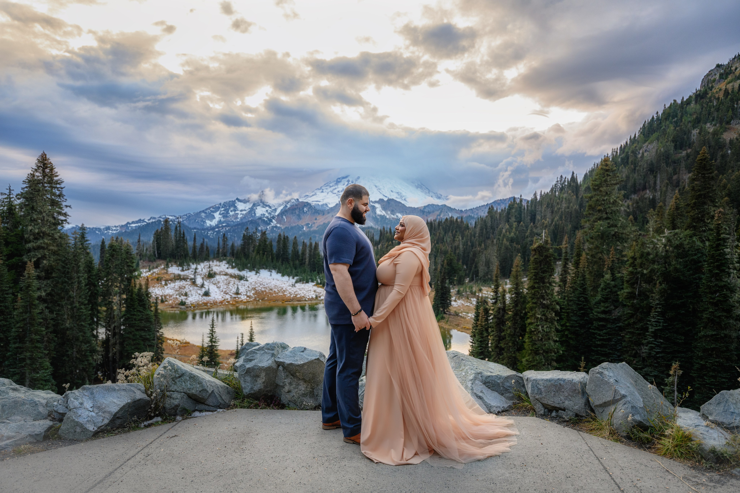 Naima+Abdul. Wedding & family photography in Seattle area. Helen Michelle photographer