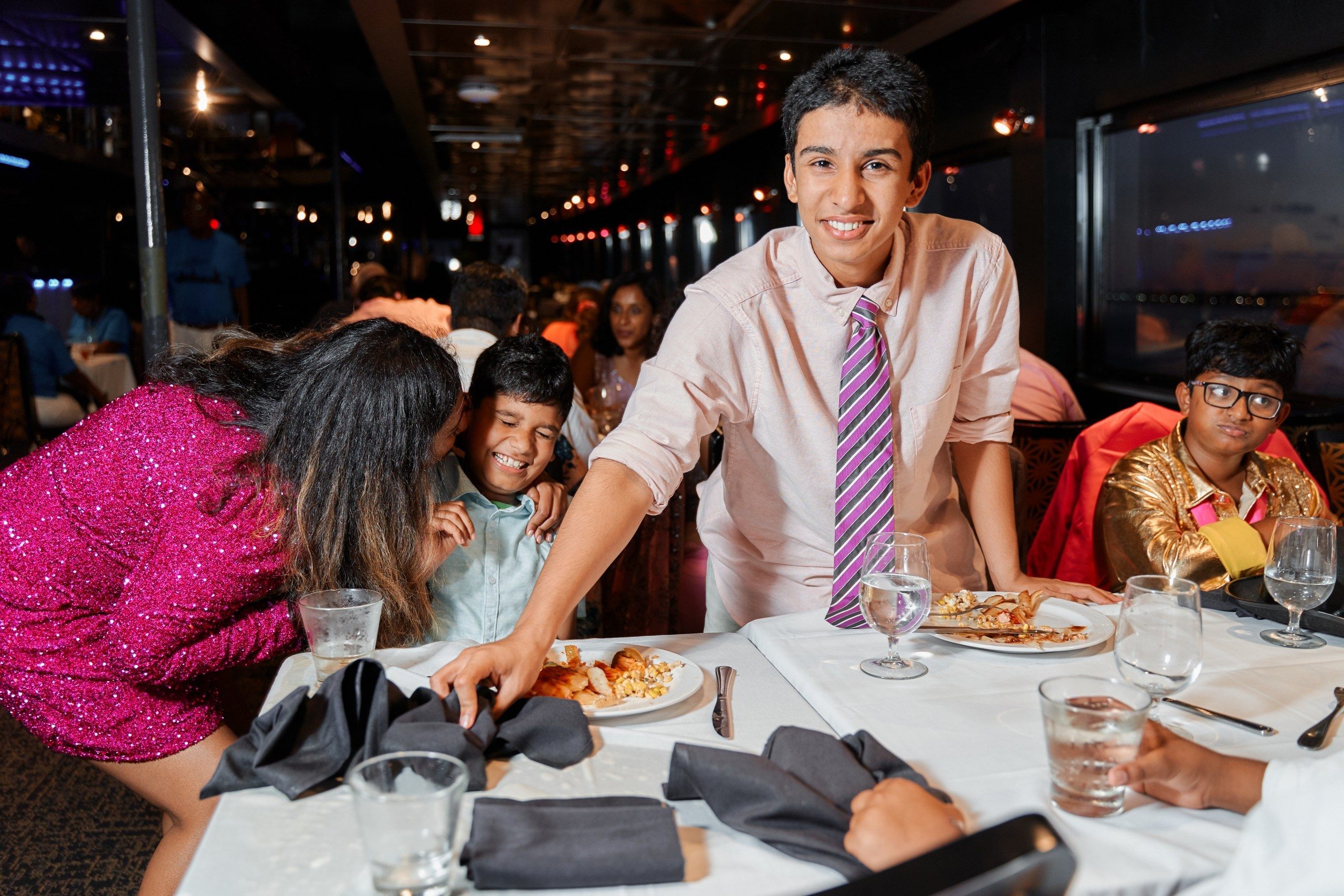 Cruise Birthday Party. Professional Wedding and event photographer USA New York