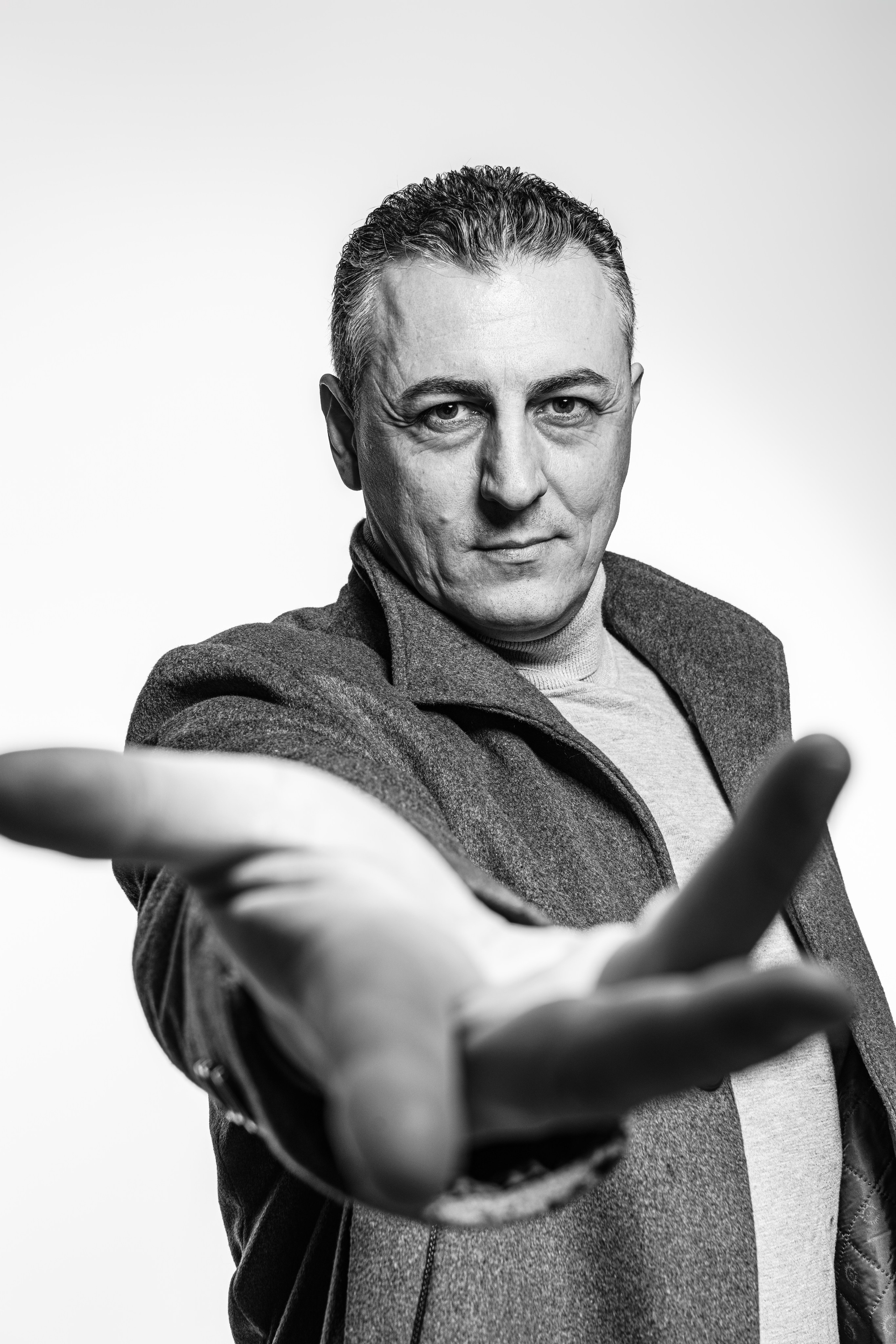 Male Portrait Photoshoot in Sofia — Stefan Portrait in Platon Style. Portrait & Boudoir Photographer in Sofia | Taymuraz Gumerov