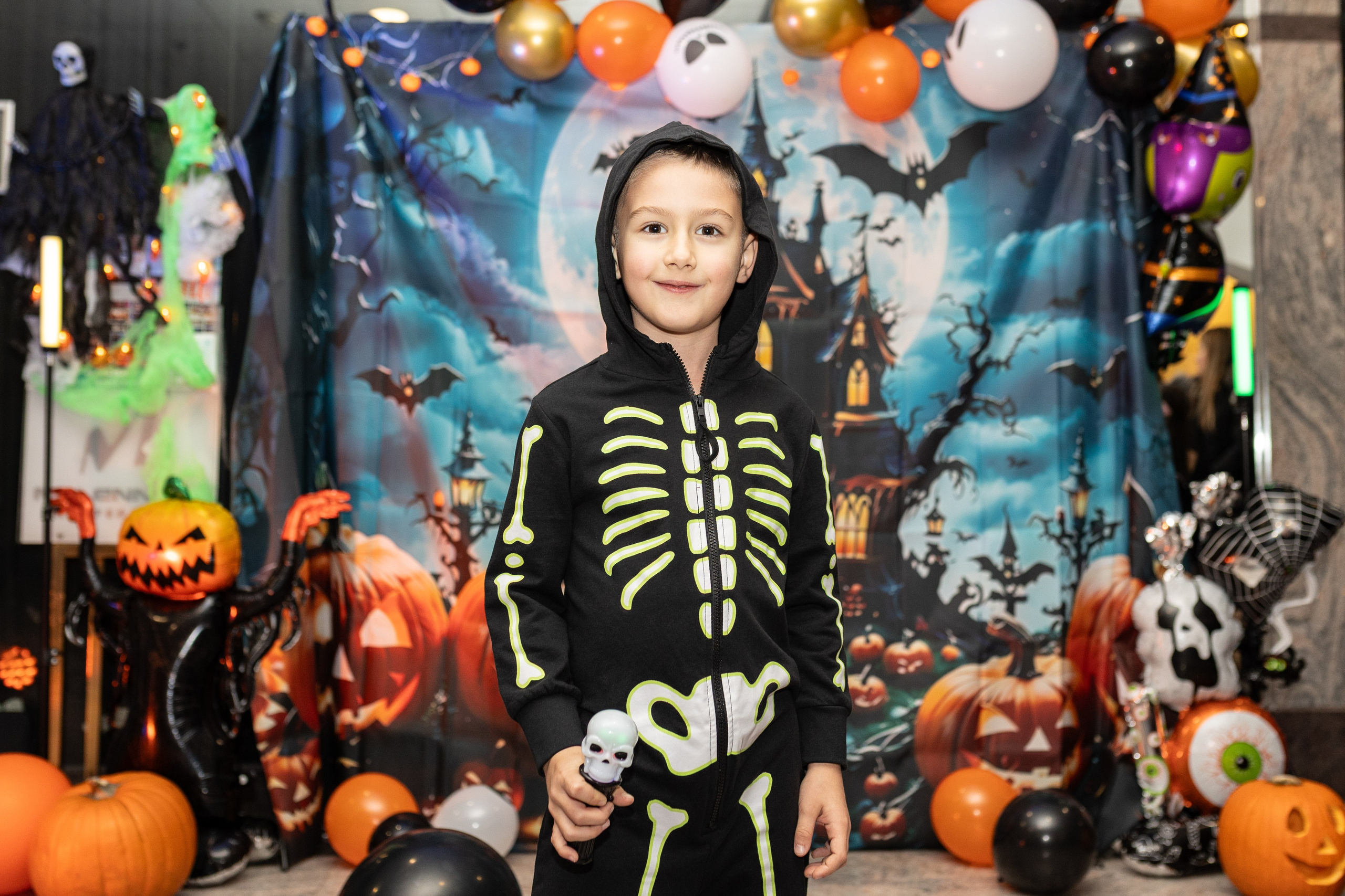 Leo dance studio Helloween 2025. Семейный и детский фотограф в Варшаве Мила Бобровская