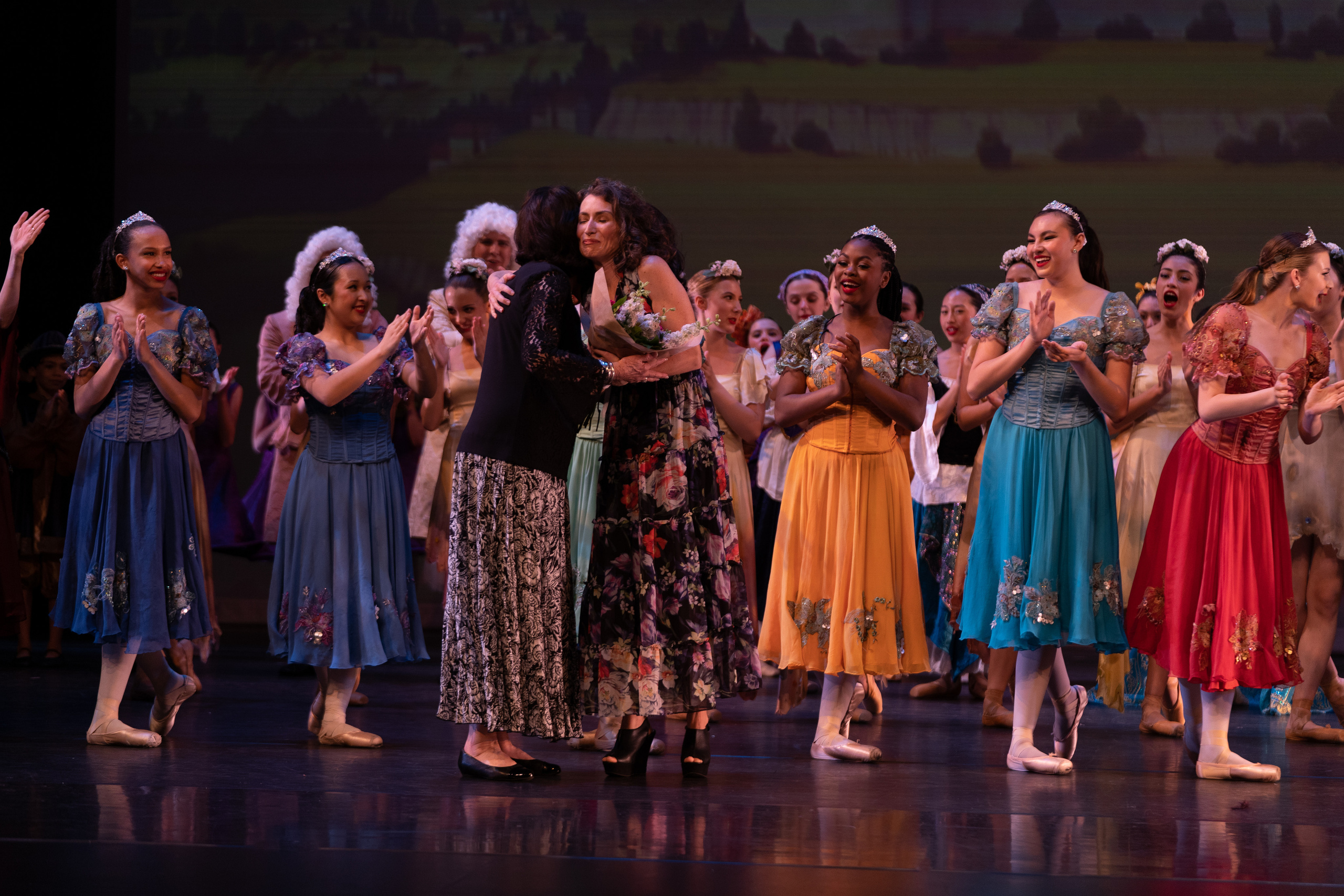 12 Dancing princesses. Santa Clarita Photographer