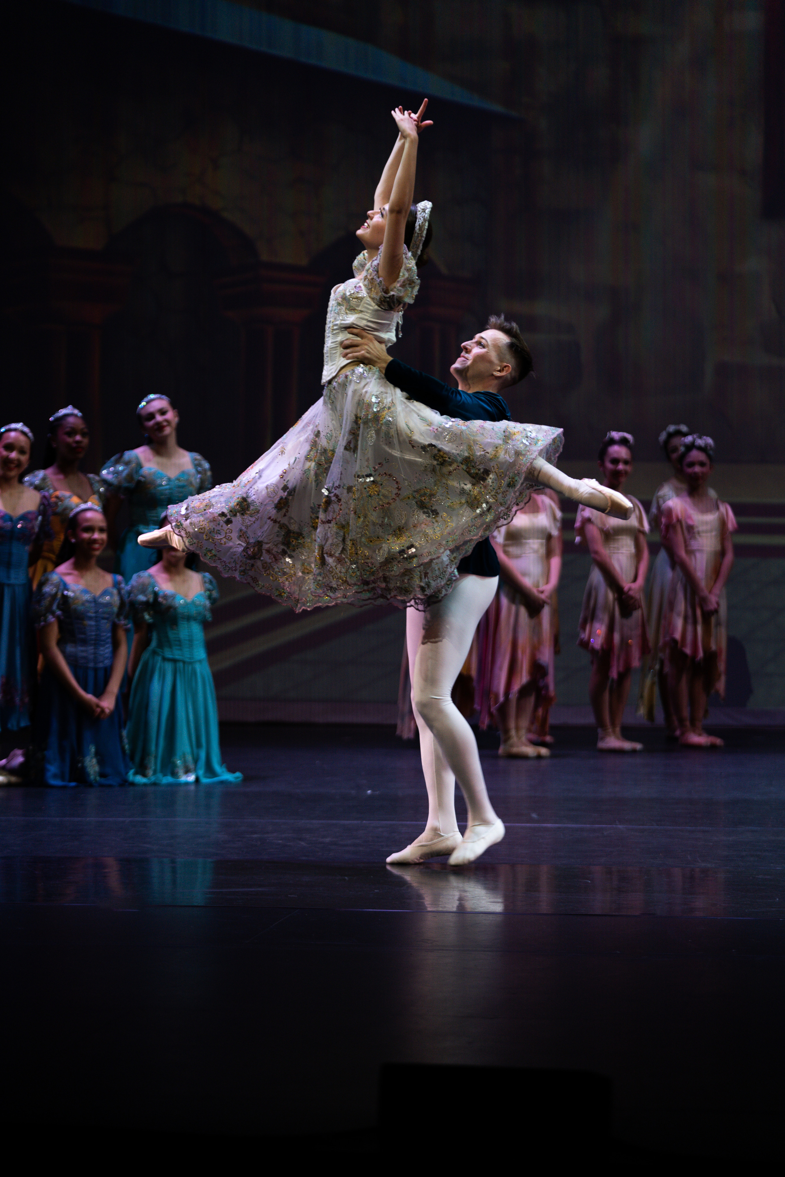 12 Dancing princesses. Santa Clarita Photographer