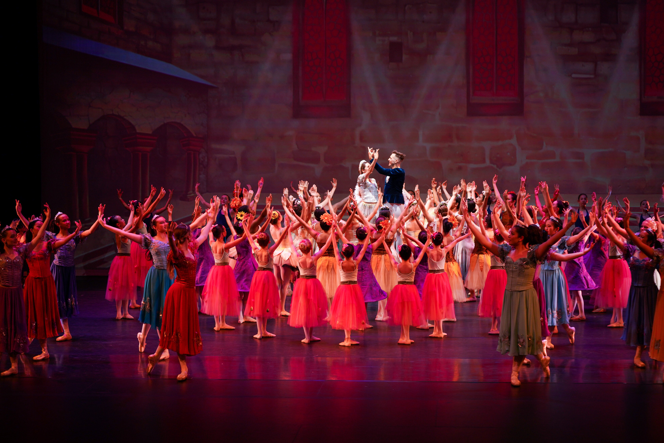 12 Dancing princesses. Santa Clarita Photographer