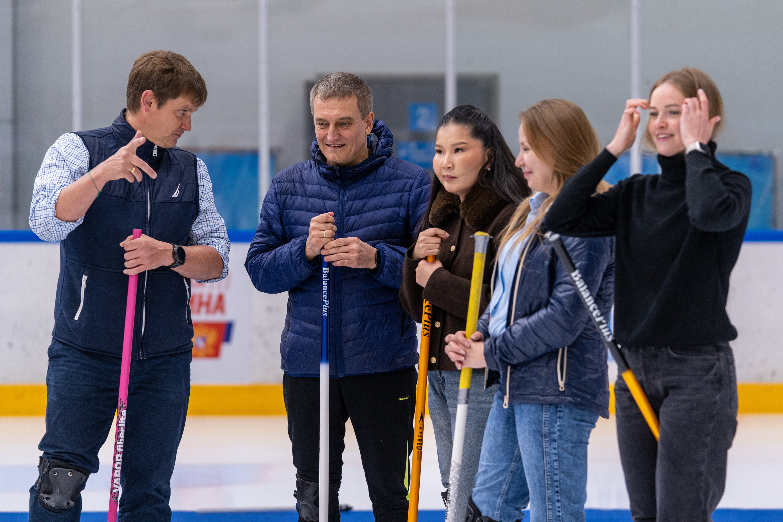 Керлинг для компании Р-Фарм. Репортажный фотограф в Красной Поляне и Сочи Павлюченко Екатерина