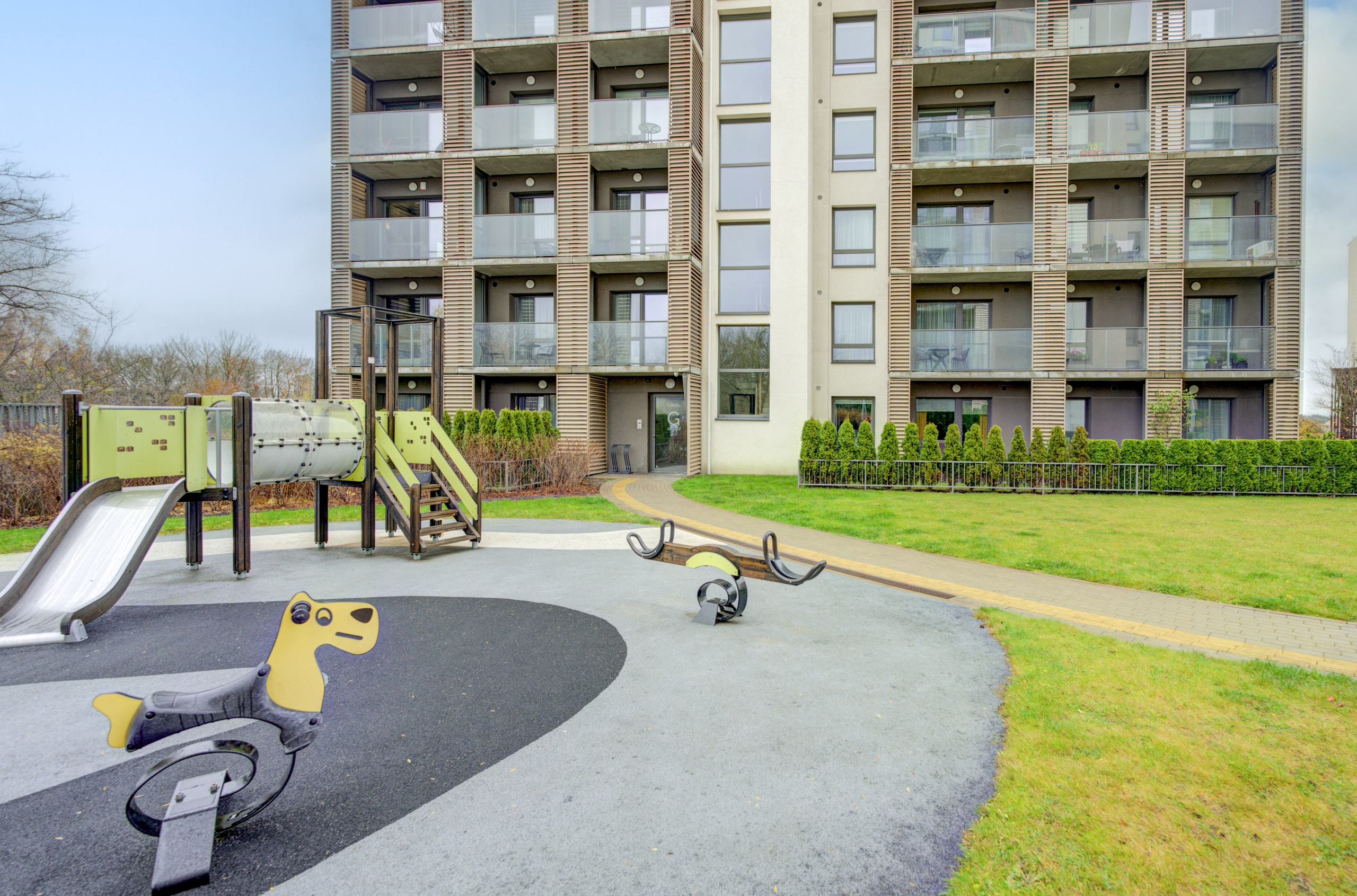 2-jų kambarių buto Vilnius fasadai. Nuotrauka. Fotografė - sapiegafoto.lt