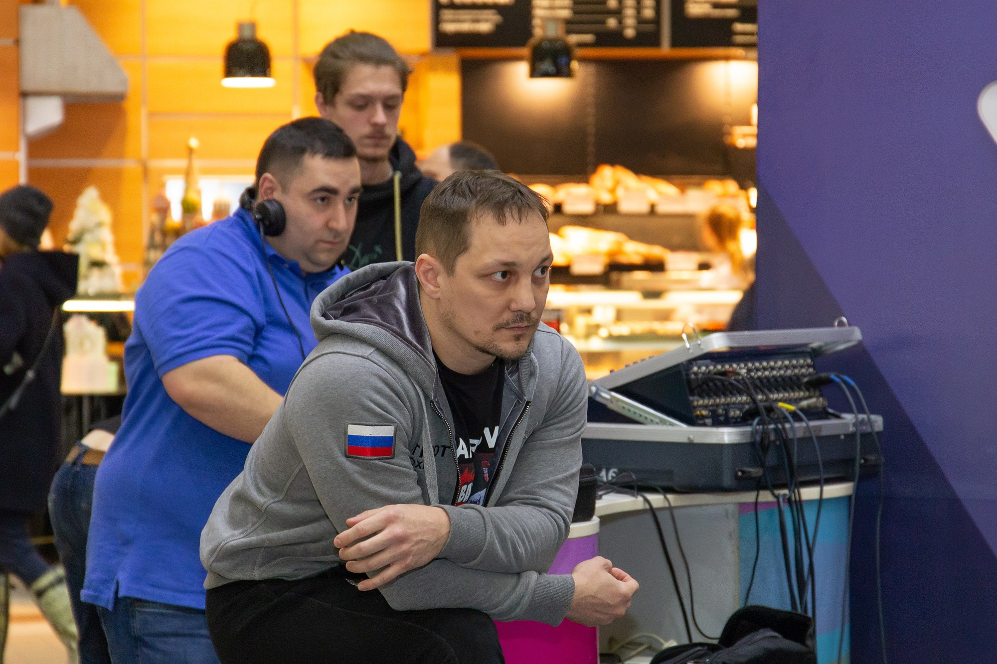 Zweites Allrussisches Boxforum. Fotofrafin in Deutschland