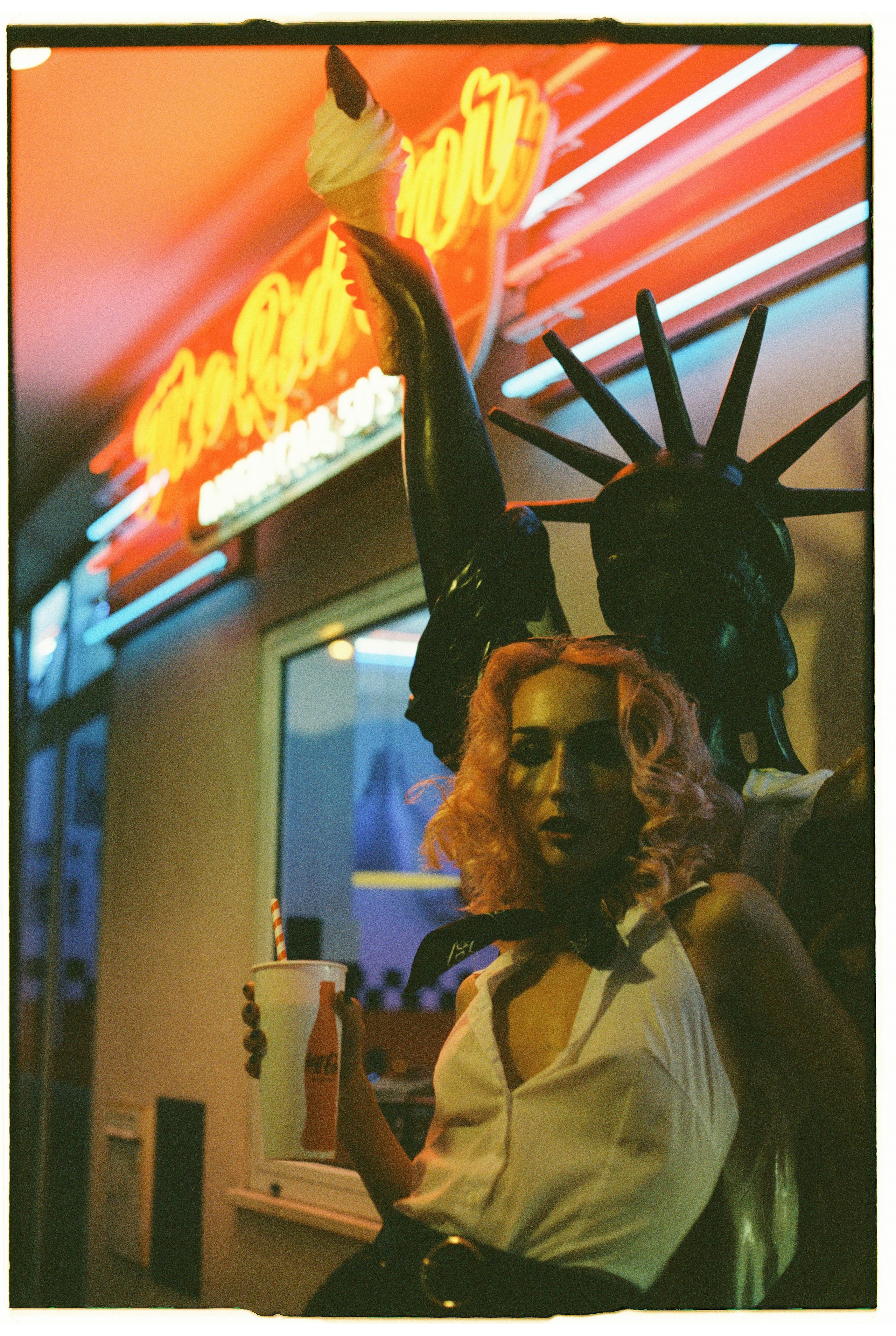 Adriana / CINESTILL 800T. Portrait photographer in Madeira — Marina Shtukina