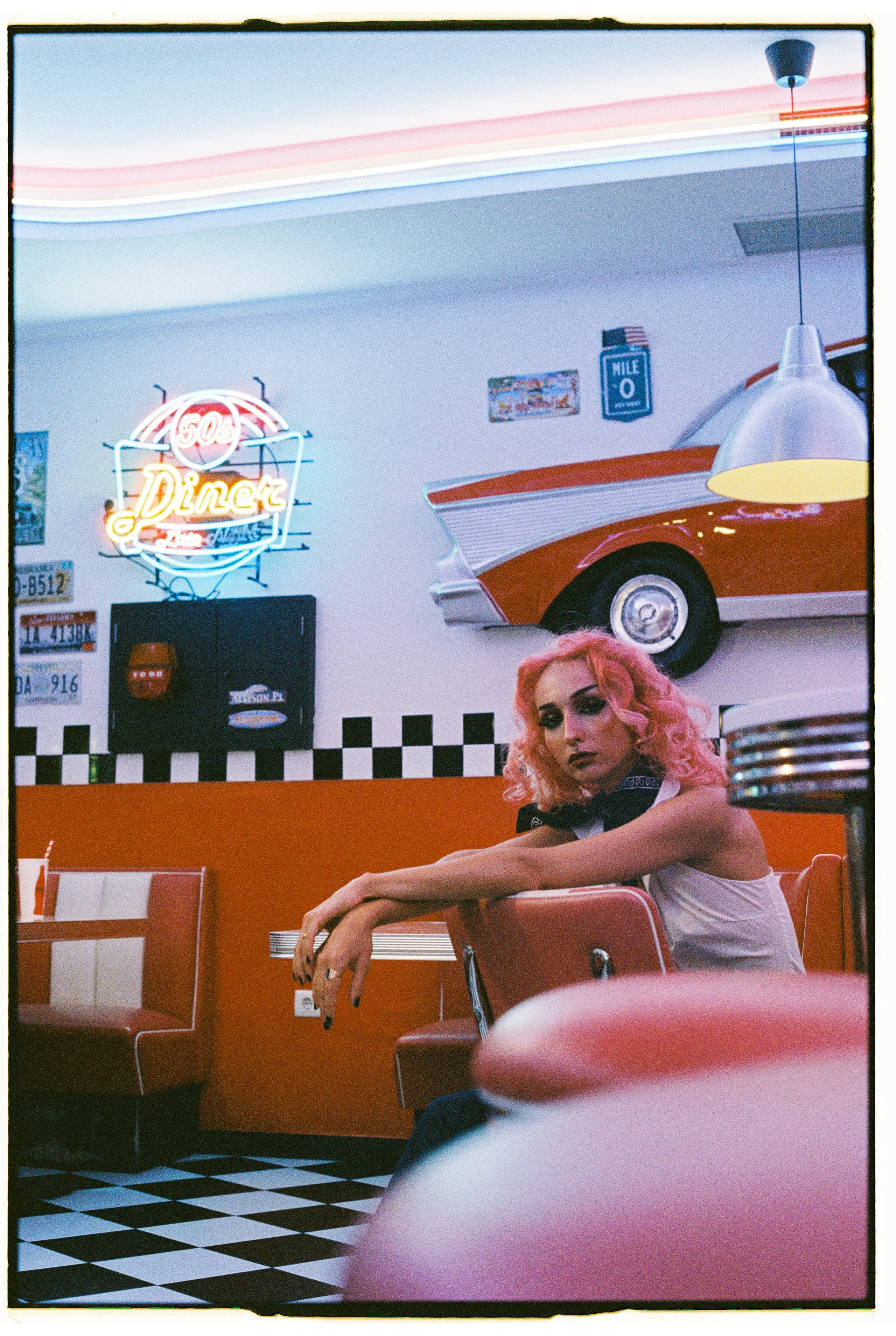 Adriana / CINESTILL 800T. Portrait photographer in Madeira — Marina Shtukina