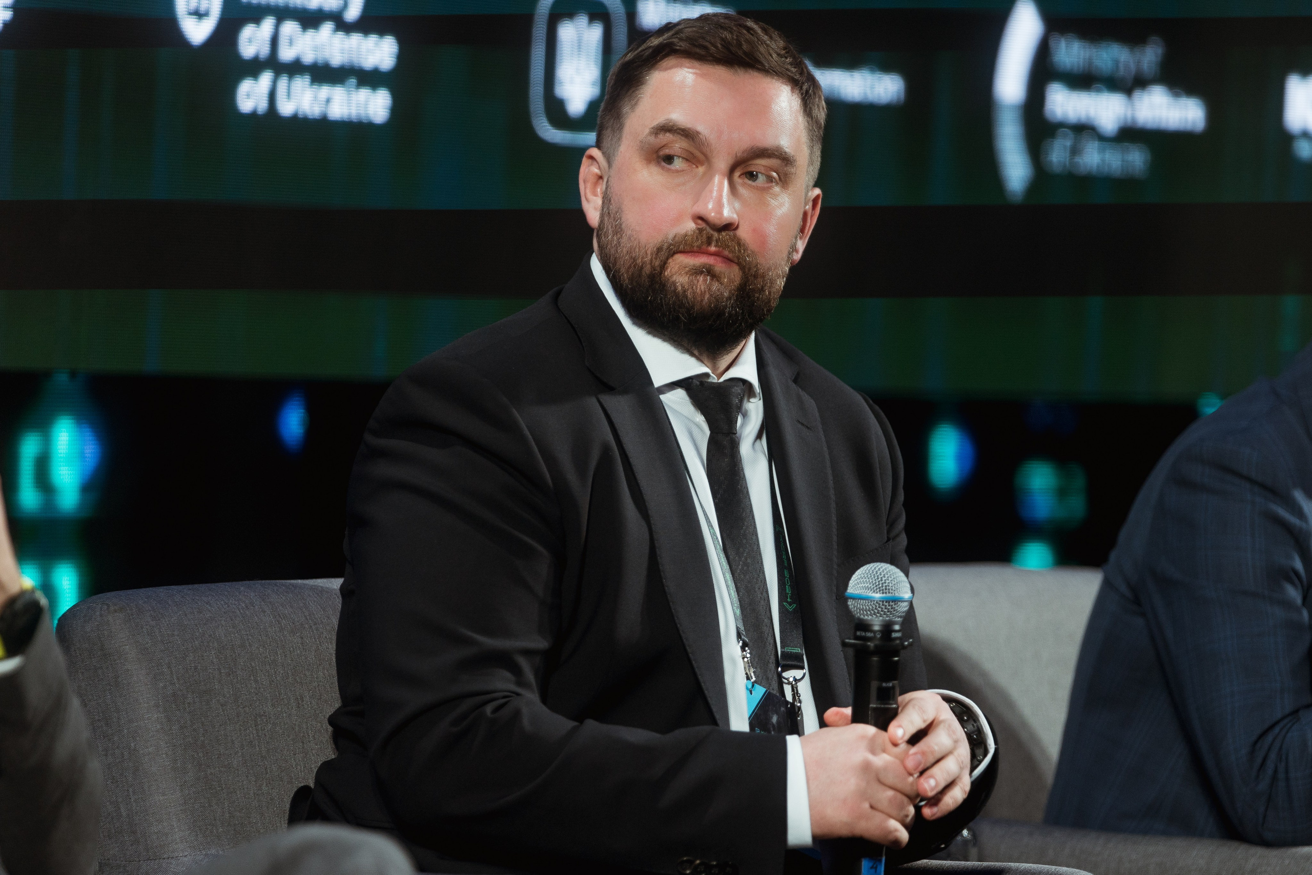 Cyber Resilience Forum. Kostiantyn Holinchenko. Reportage and portrait photographer