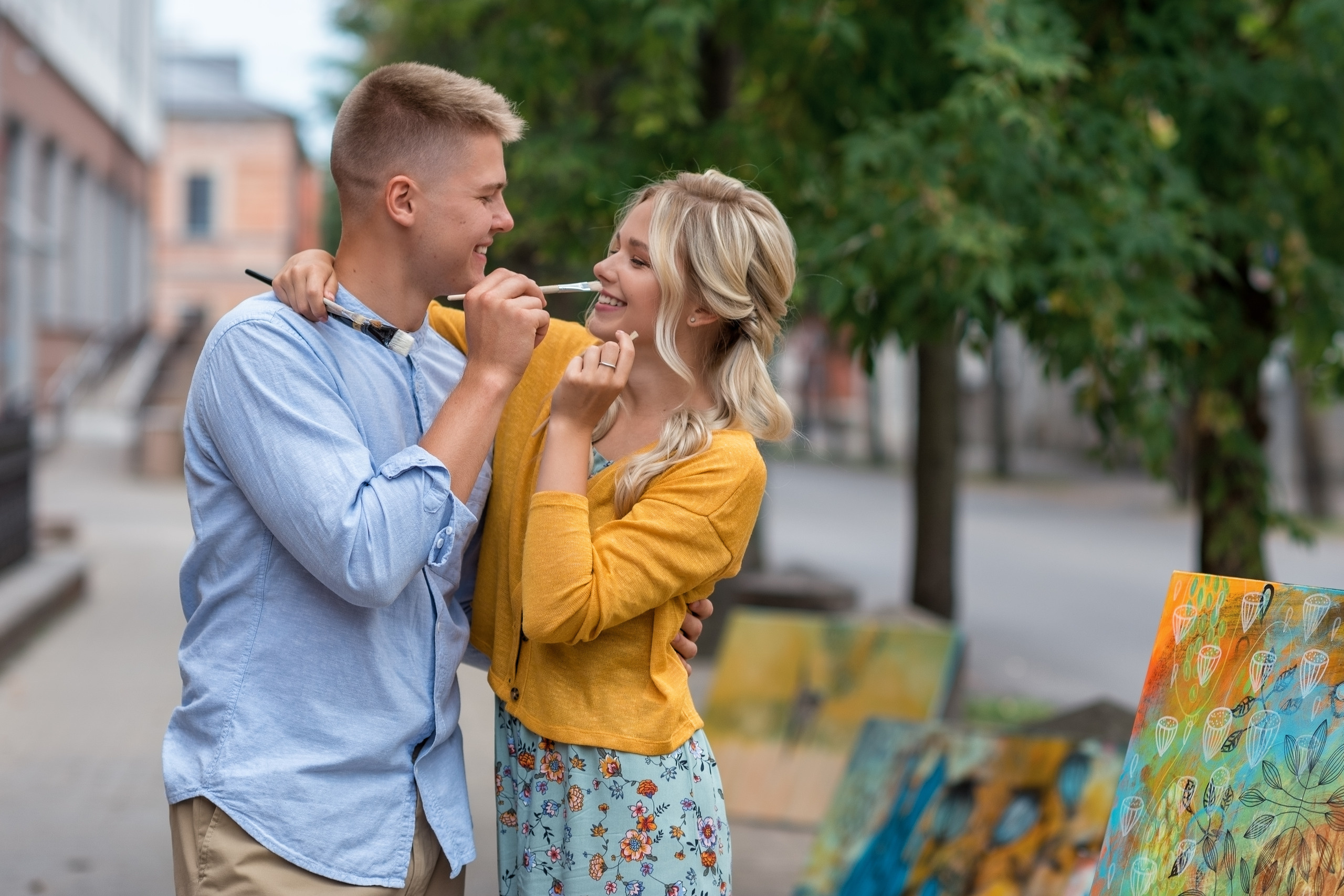 Уличные художники. Фотограф / Даугавпилс / Studija Natalie / Наталья Евменова