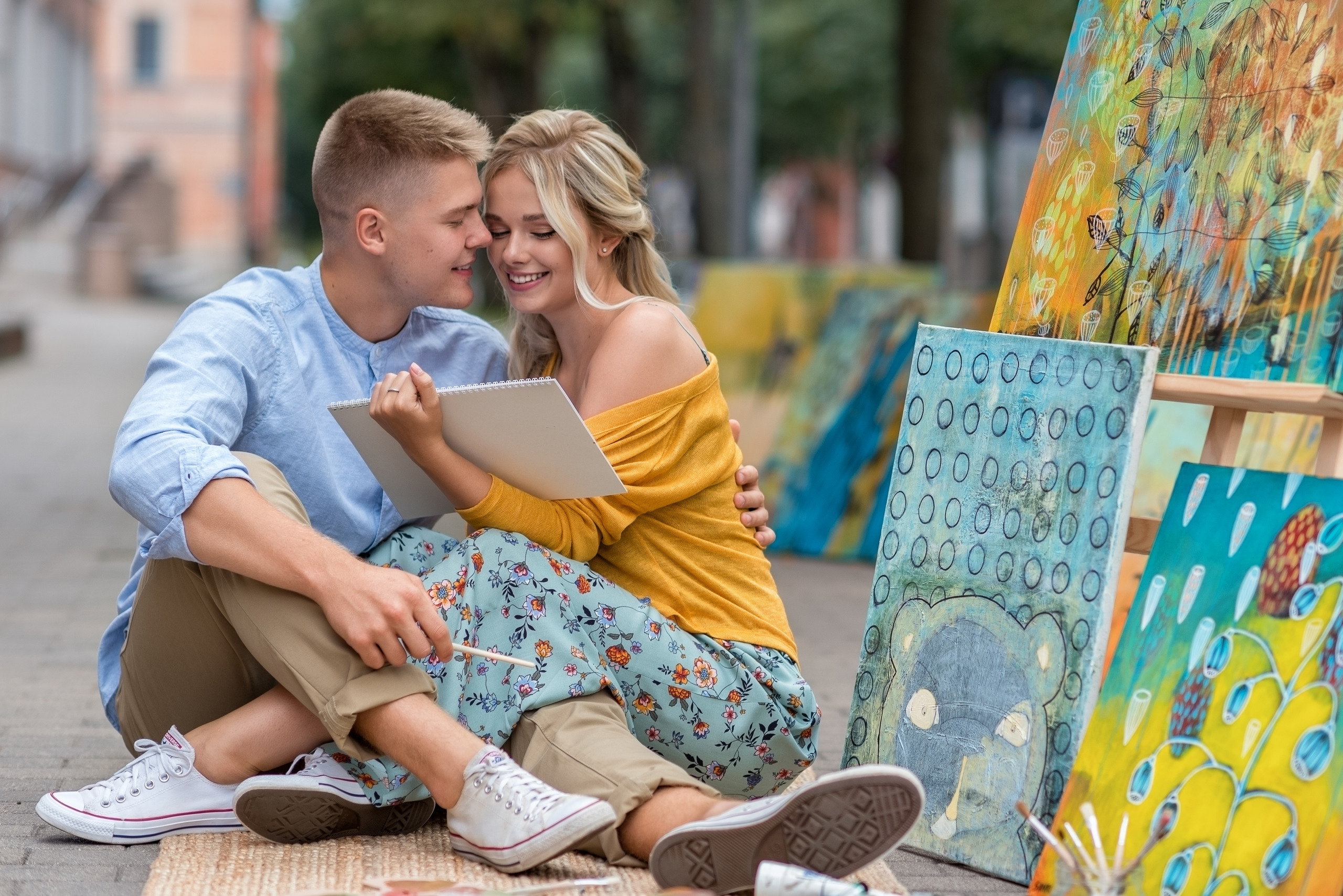 Уличные художники. Фотограф / Даугавпилс / Studija Natalie / Наталья Евменова