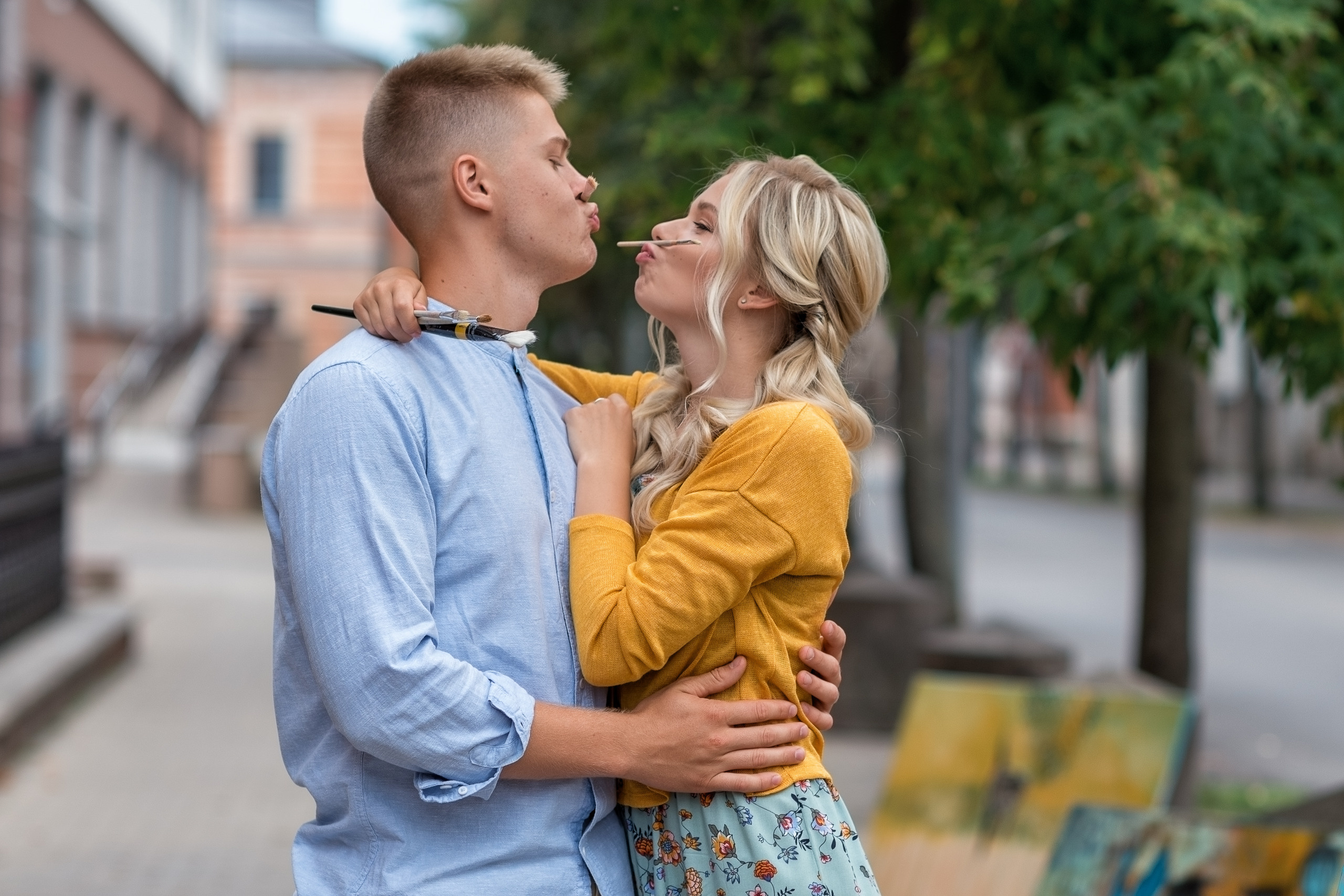 Уличные художники. Фотограф / Даугавпилс / Studija Natalie / Наталья Евменова