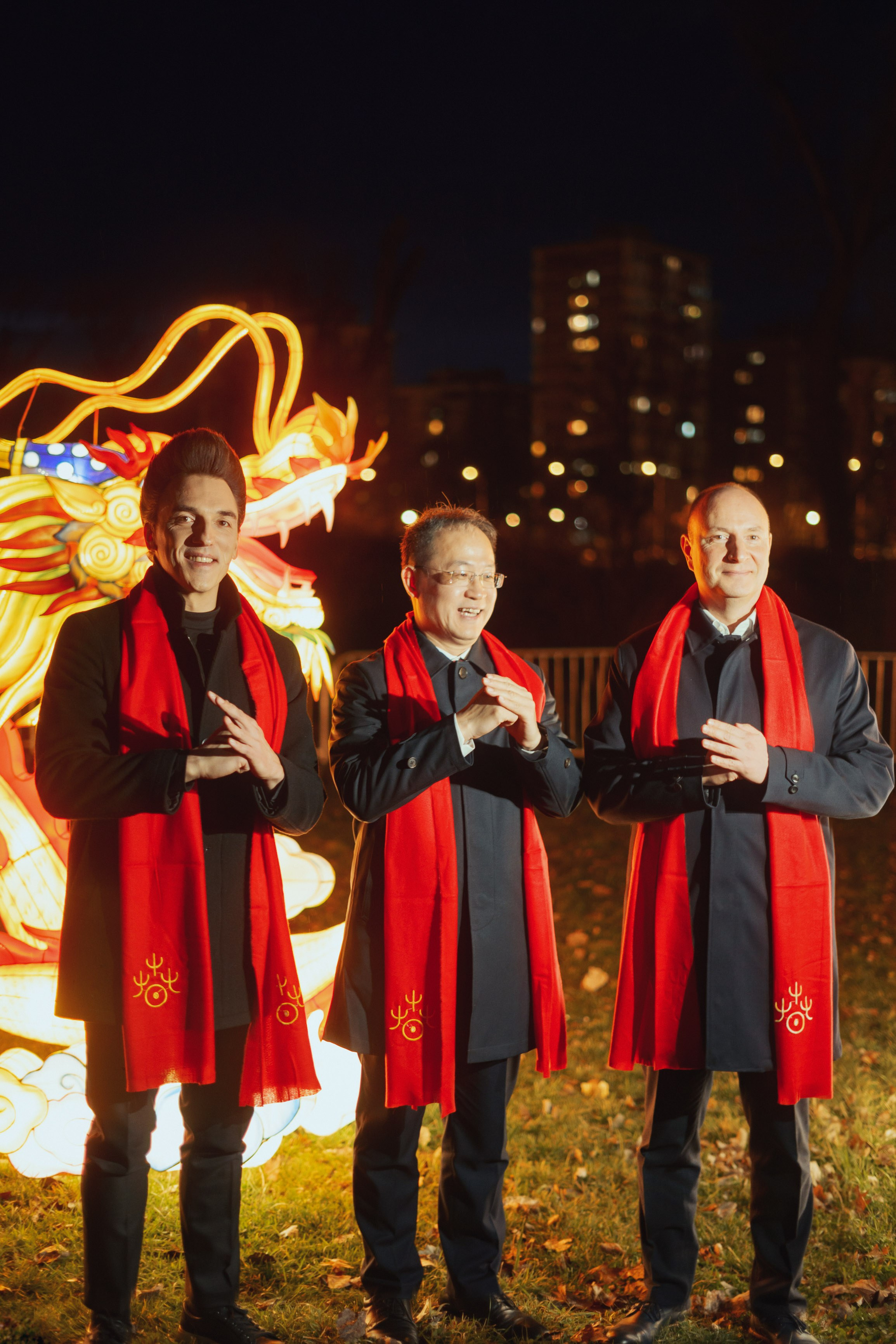 Svecano otvaranje Kineskog festivala svetla u Novom Sadu. Žukov Studio