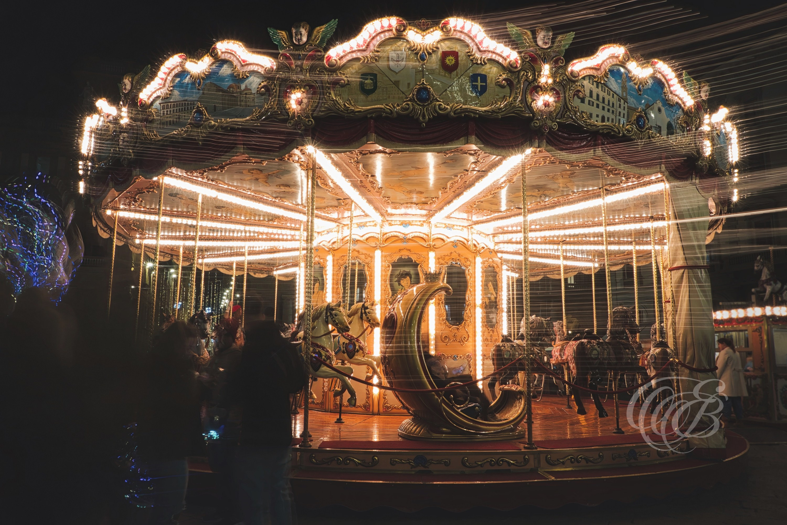 Florence Italy - Antica Giostra Toscana - Eduardo Bartoli Fine Art Photography - Antica Giostra Toscana carousel in Florence, Italy – fine art photography by Eduardo Bartoli.