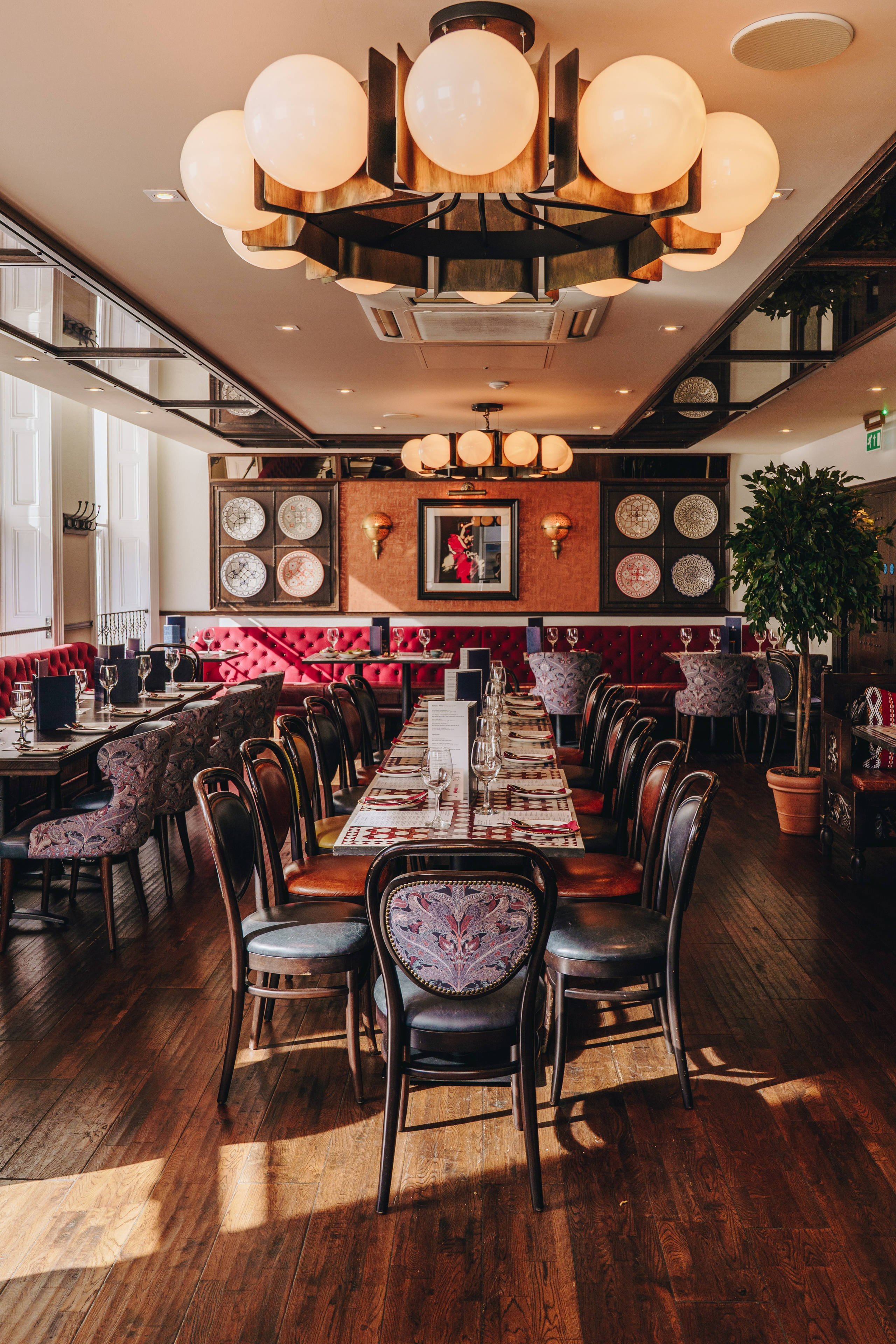 Restaurant interior photography Newcastle