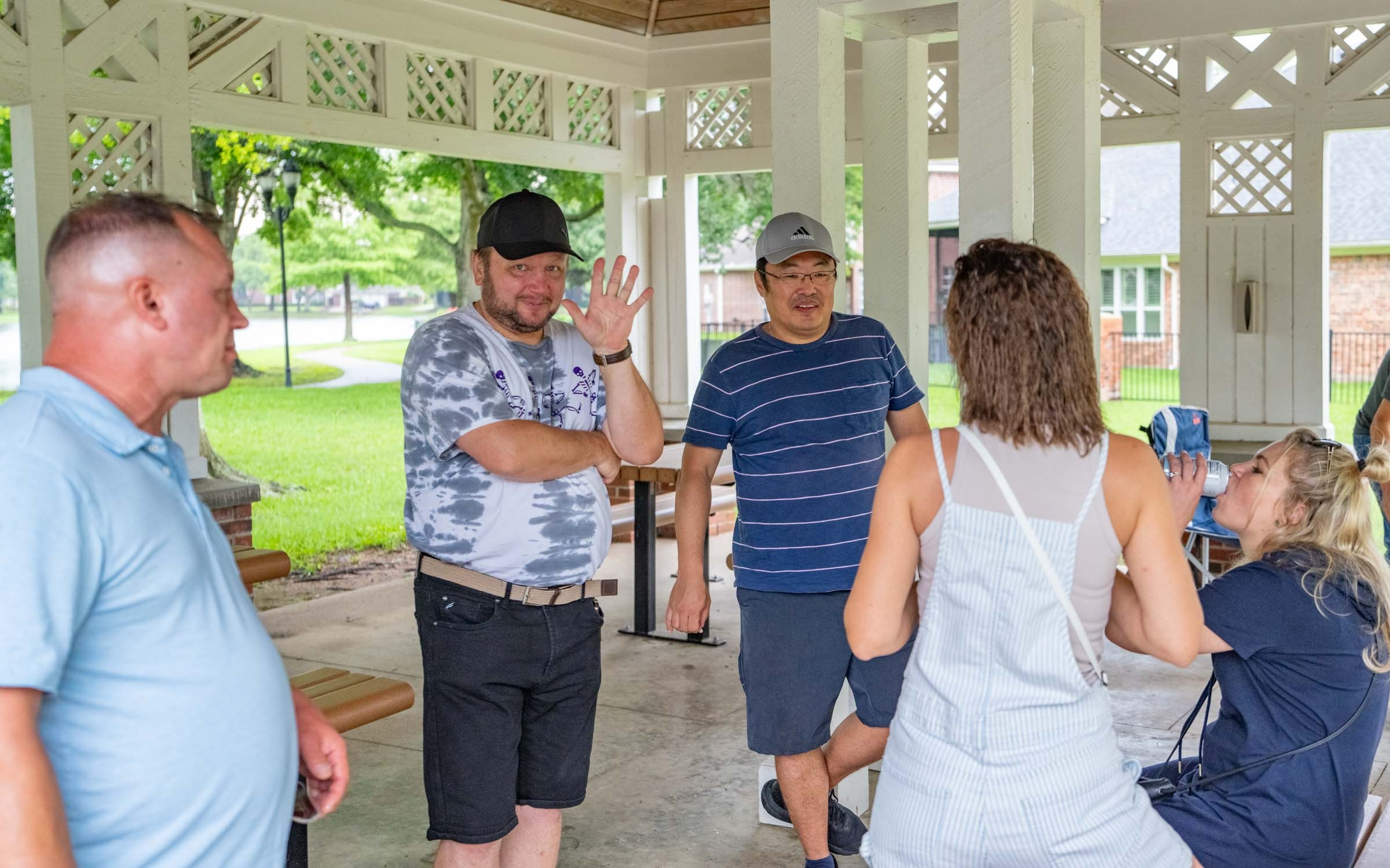 Easter picnic. Photographer Irina Kozhemyakina. Houston