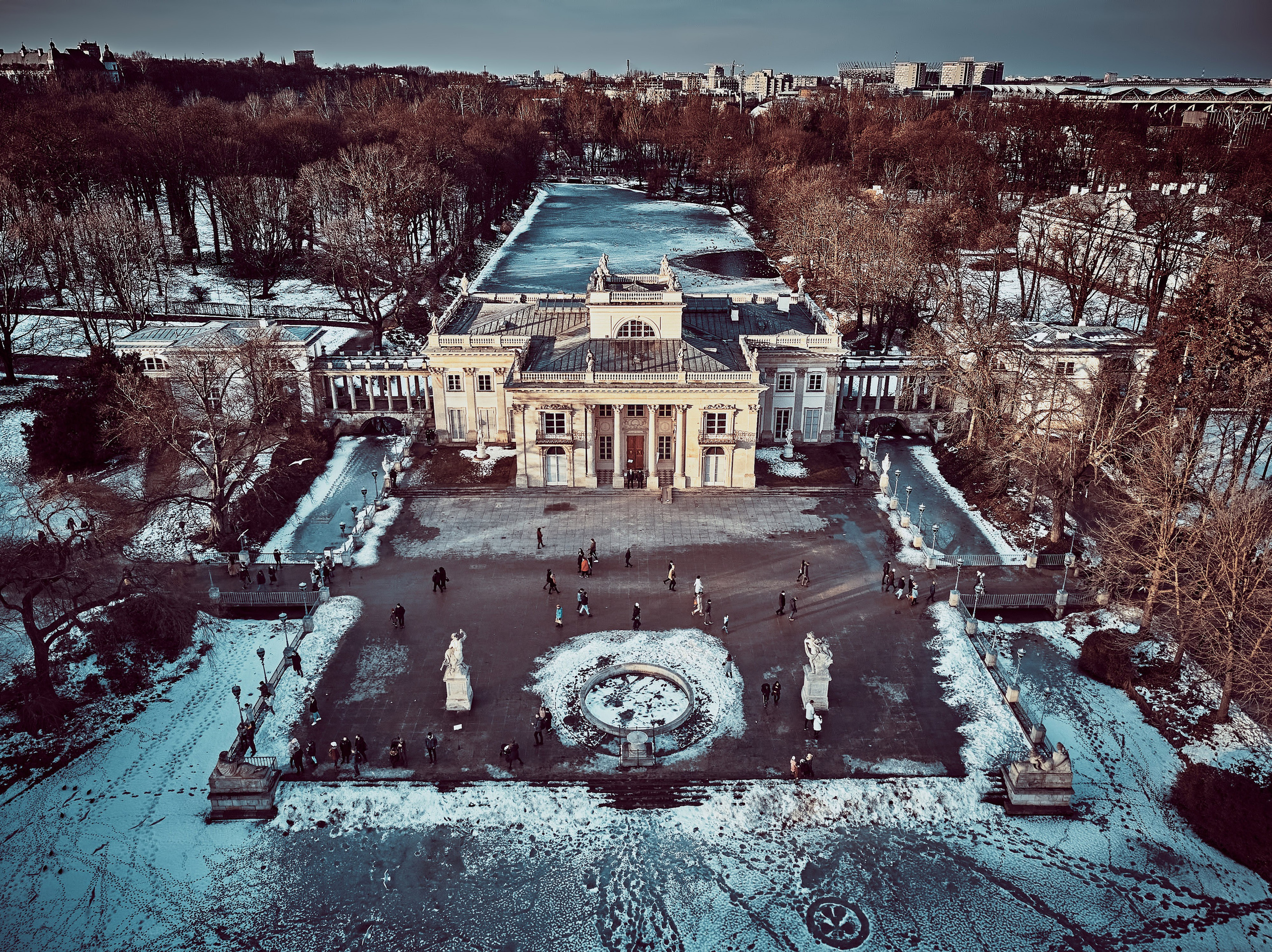 Lotnicza dronowa fotografia Warszawy - Miasto widziane z lotu ptaka. Андрей Шипилов — Фотография & Видеография