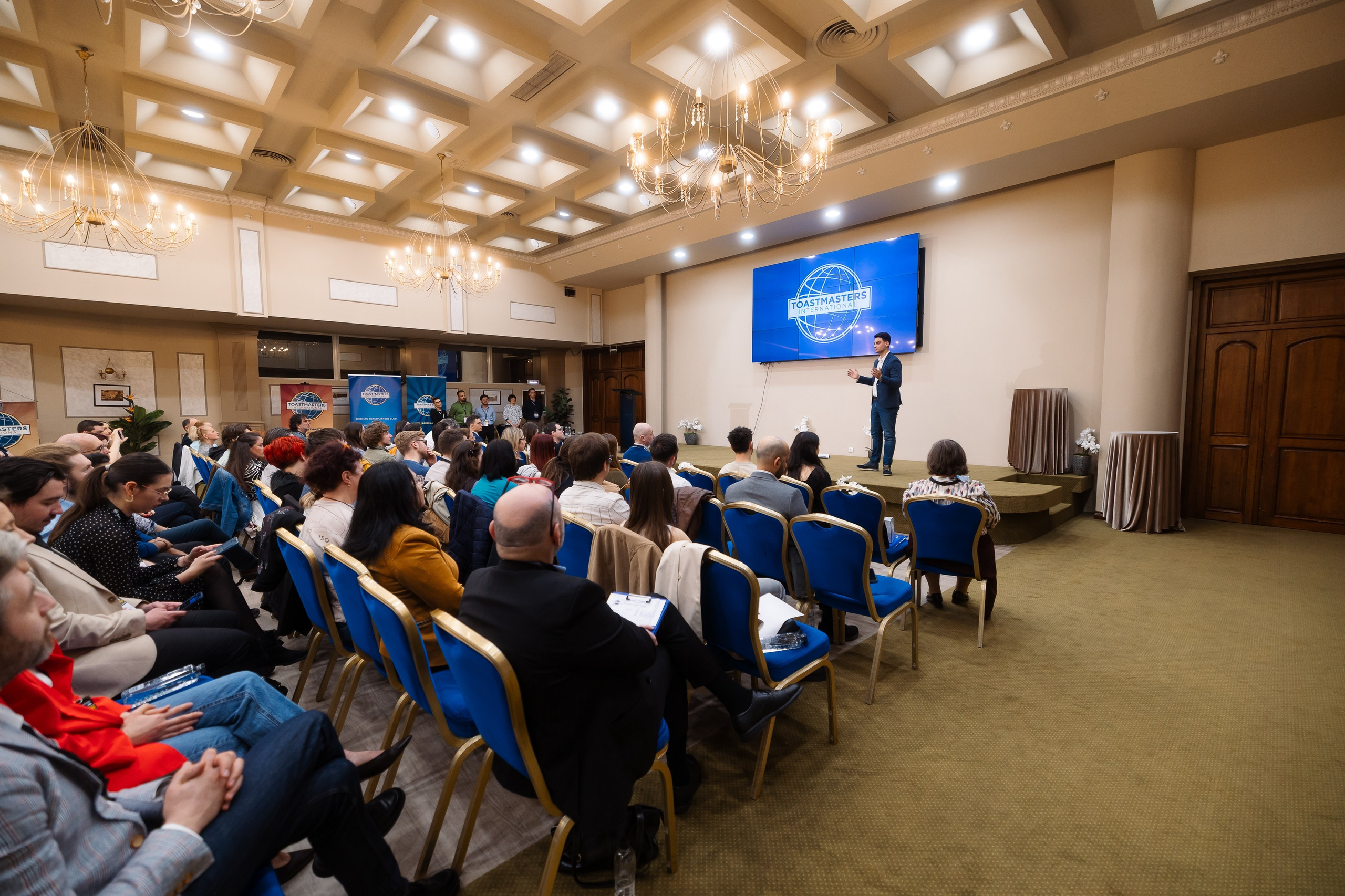 Toastmasters Conference. Marius Ciocan