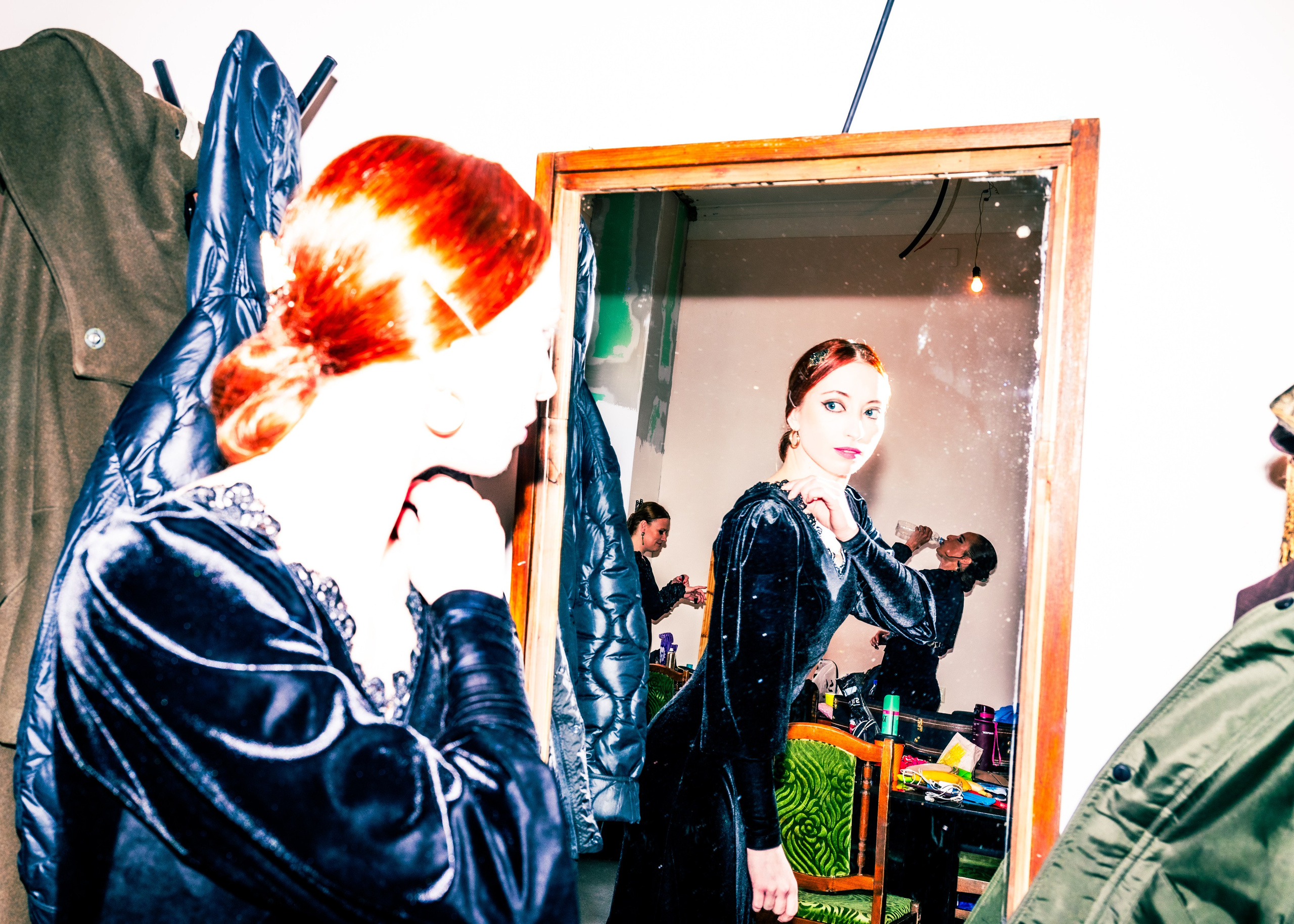 Bailaoras’ Backstage. Ekaterina Tsurkina-Appina Photography Canada