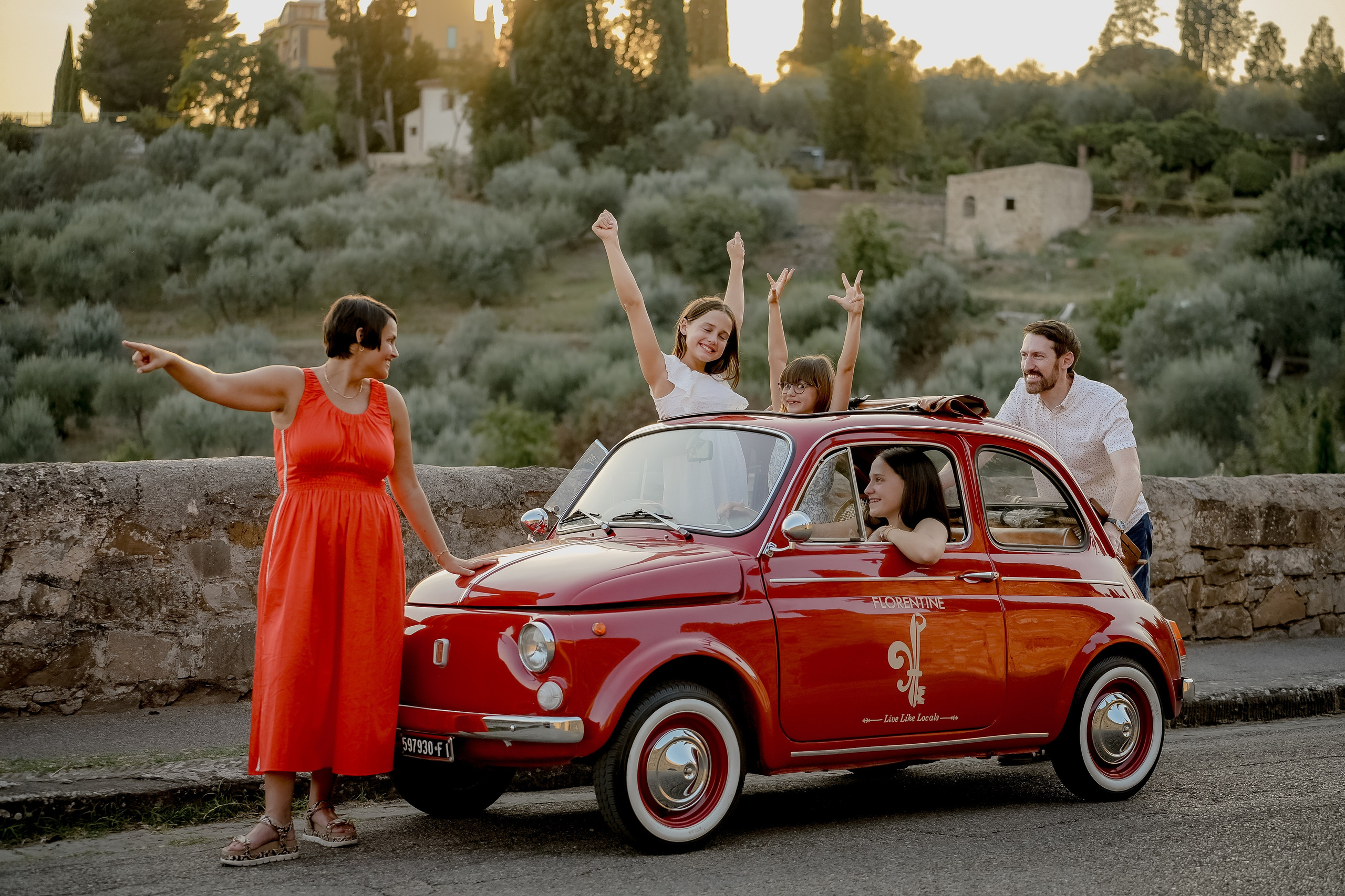 Fiat 500. Stefano Passerini Editorial Wedding Photographer in Italy