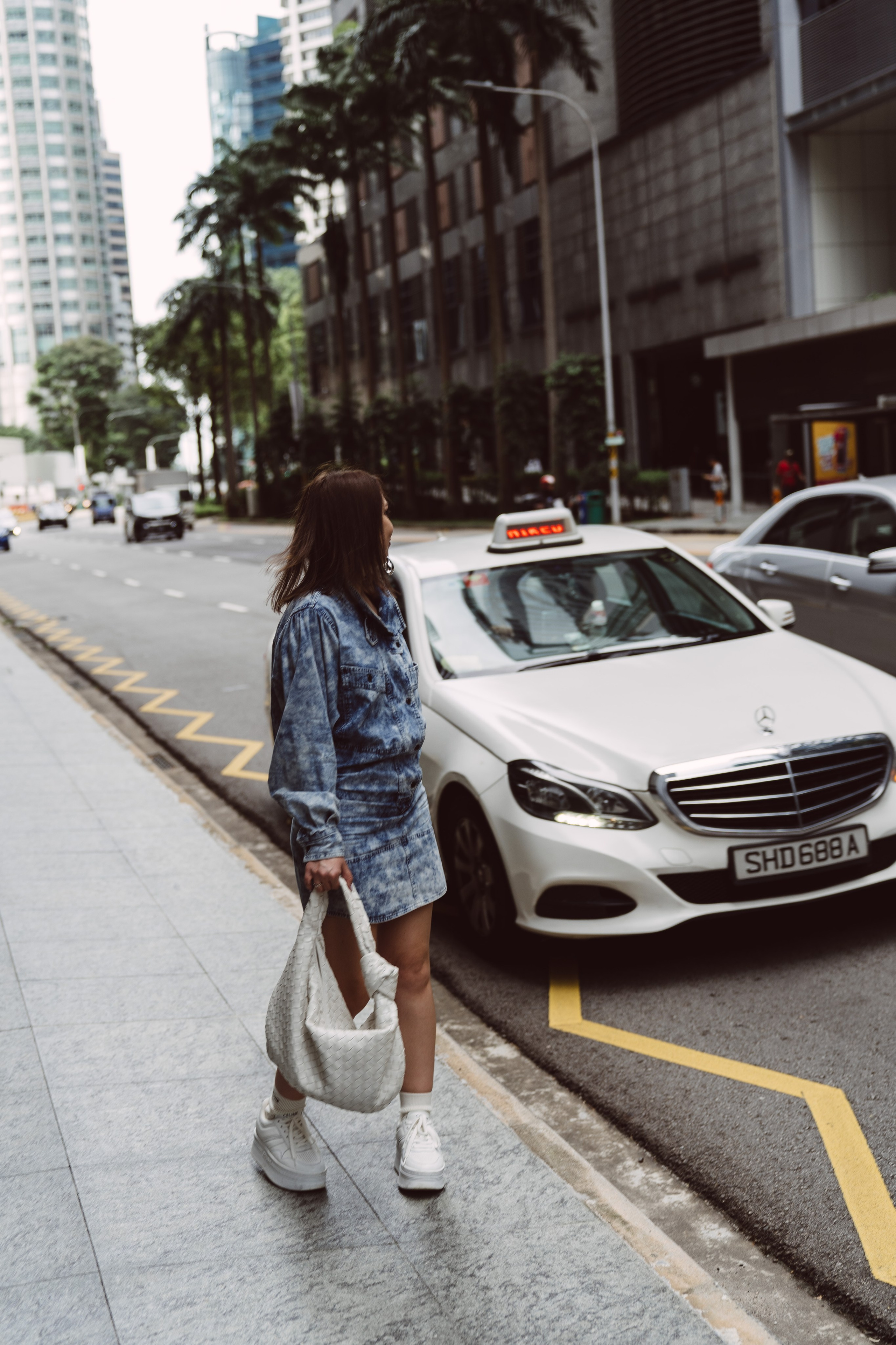 Portrait. Dasha in Singapore