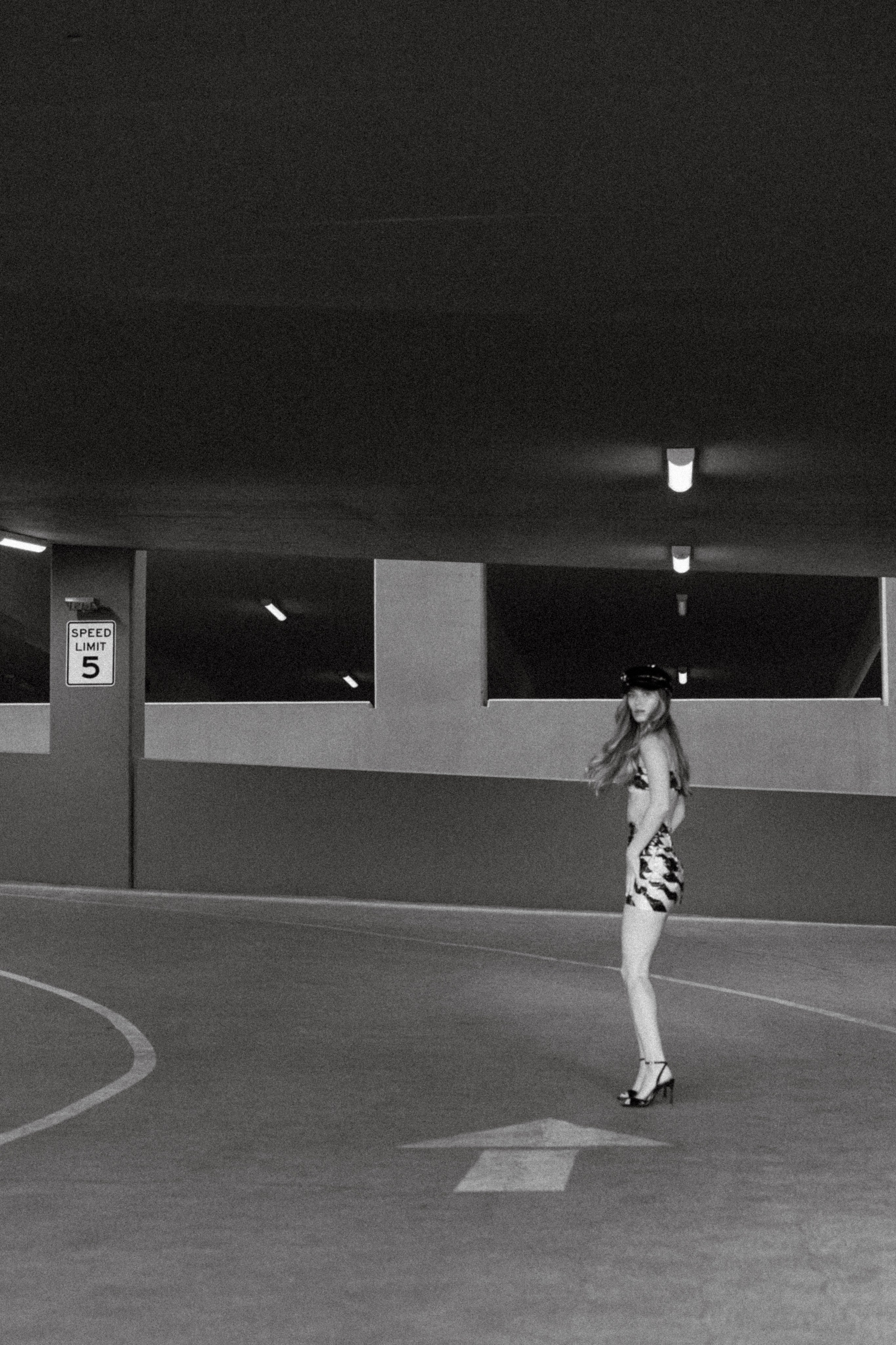 Fun in the parking lot. DTLA shoot. Portrait, family, maternity & wedding photography & videography in SoCal Kseni Vibe