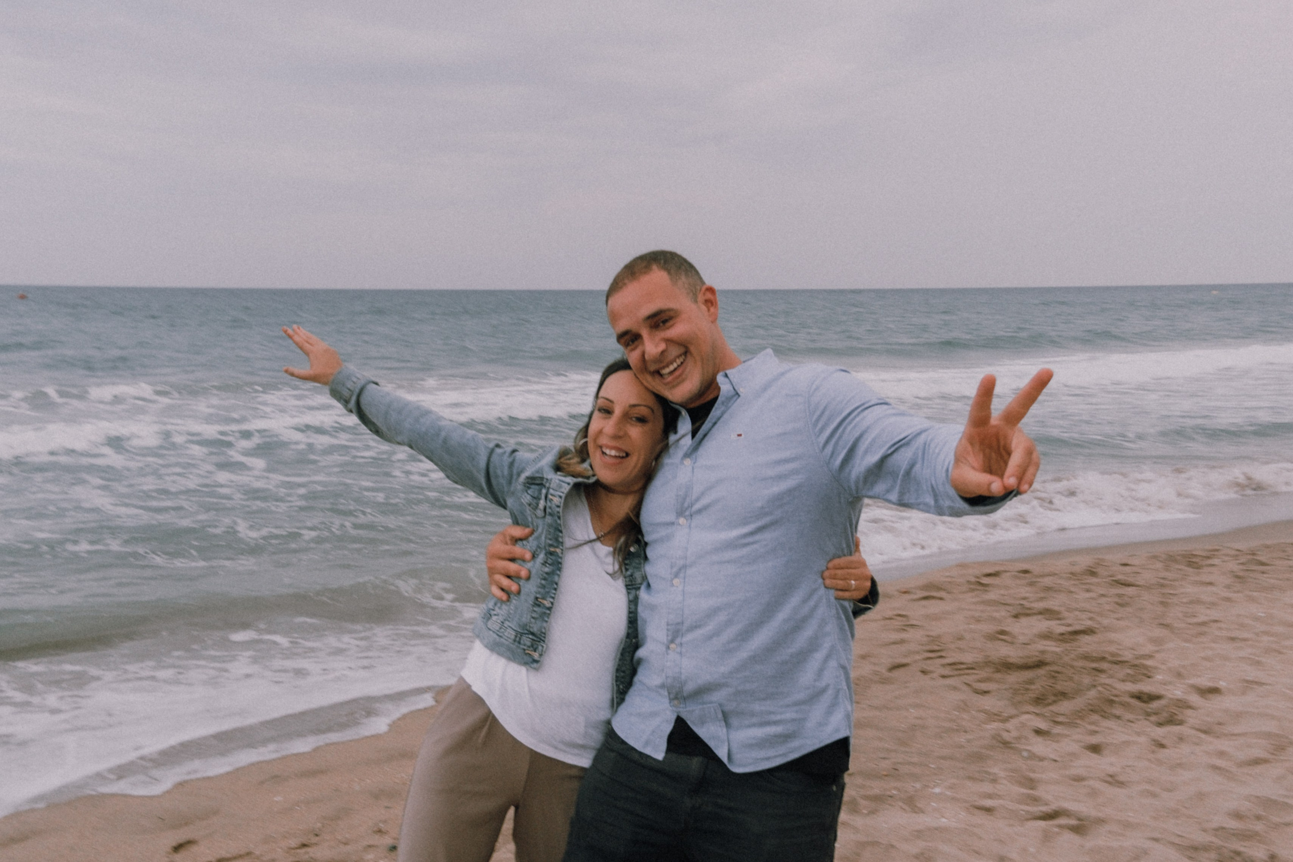 Семейная фотосессия на пляже. Профессиональная фотосъемка в Калафелле — Елена Медведева