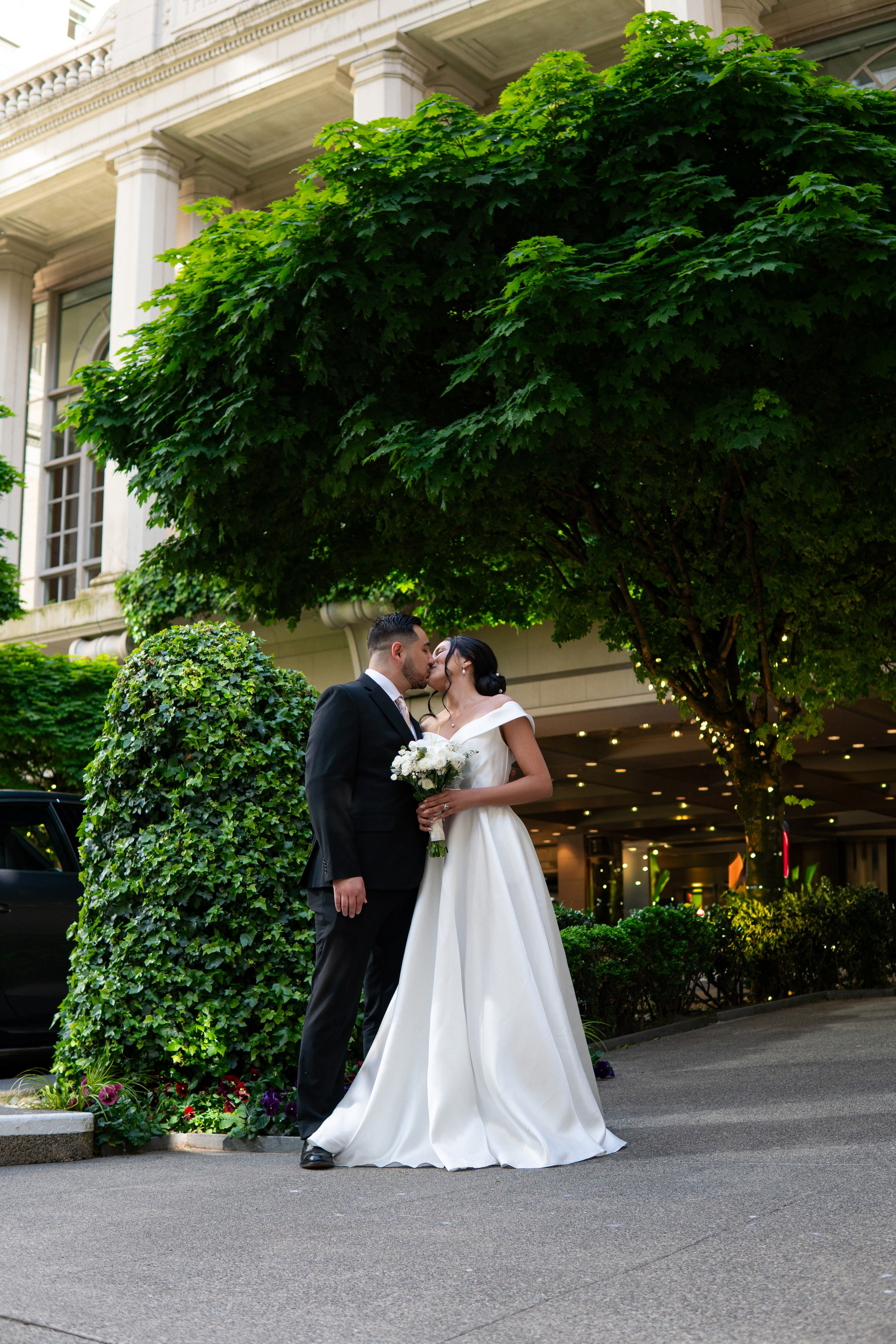Bessie and Julio | Wedding Portrait session. Photographer in Washington Sophia D