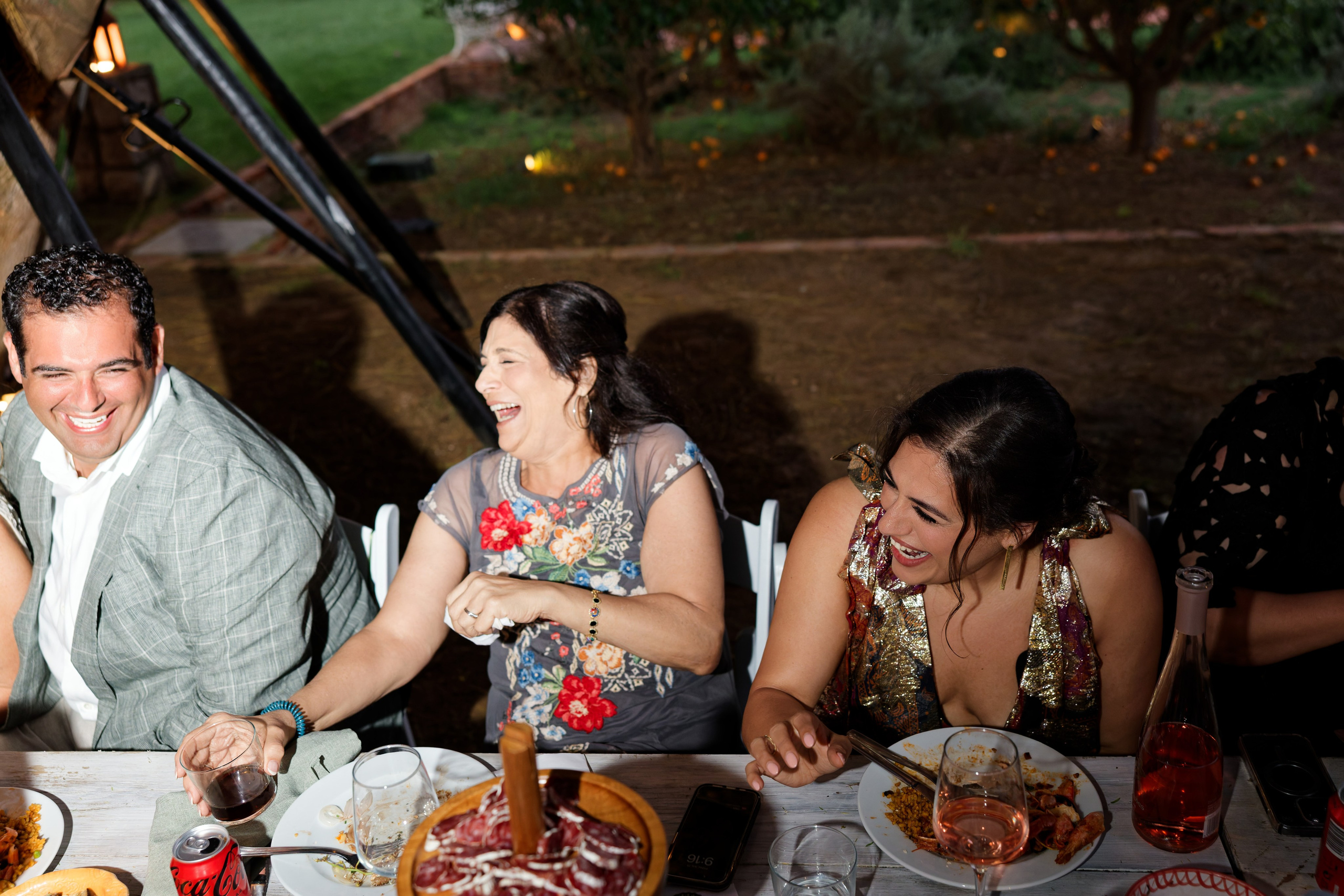 Welcome dinner of Gracie & Joe at Gran Villa Rosa