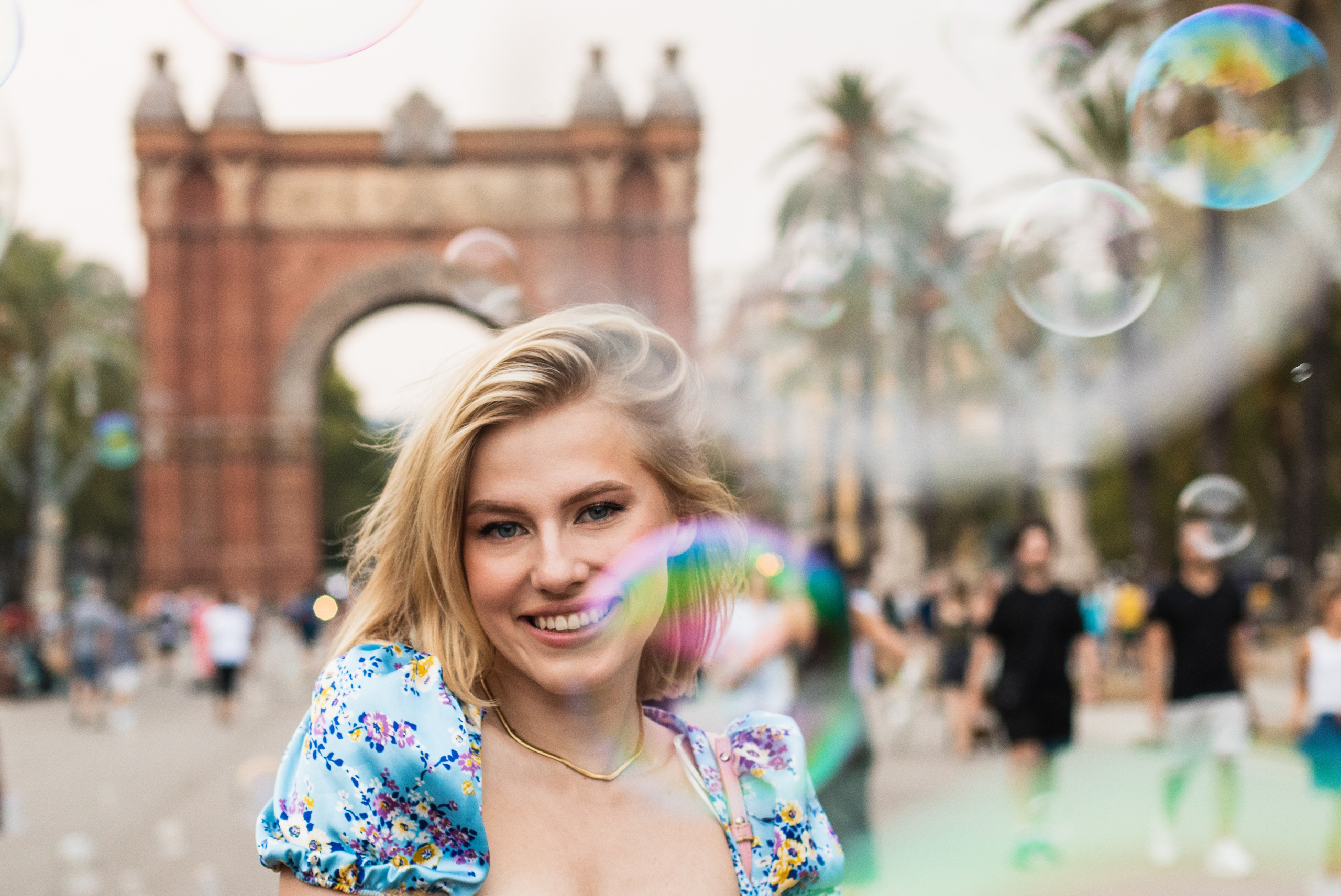 Юлия, парк Ciutadella и Arc del Triumf. Главная