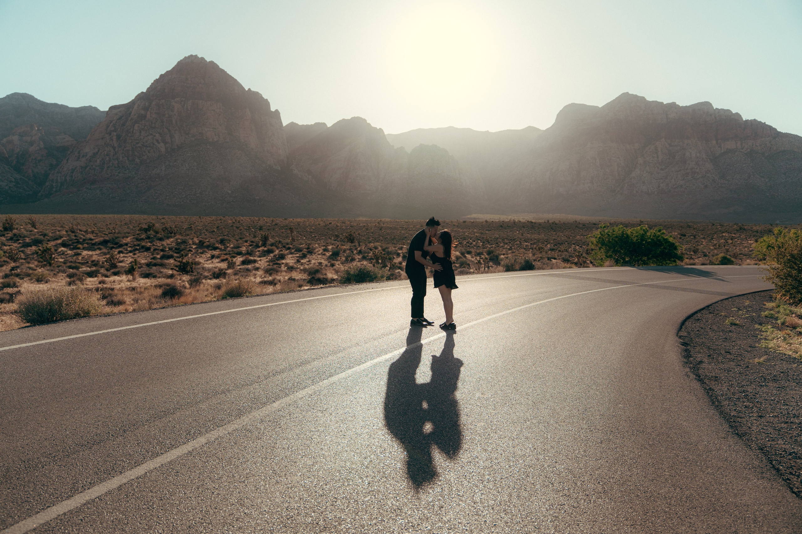 Brian&Christina. Marriage Proposal. Wedding & elopement photographer Viktoriya Kravtsov. Las Vegas